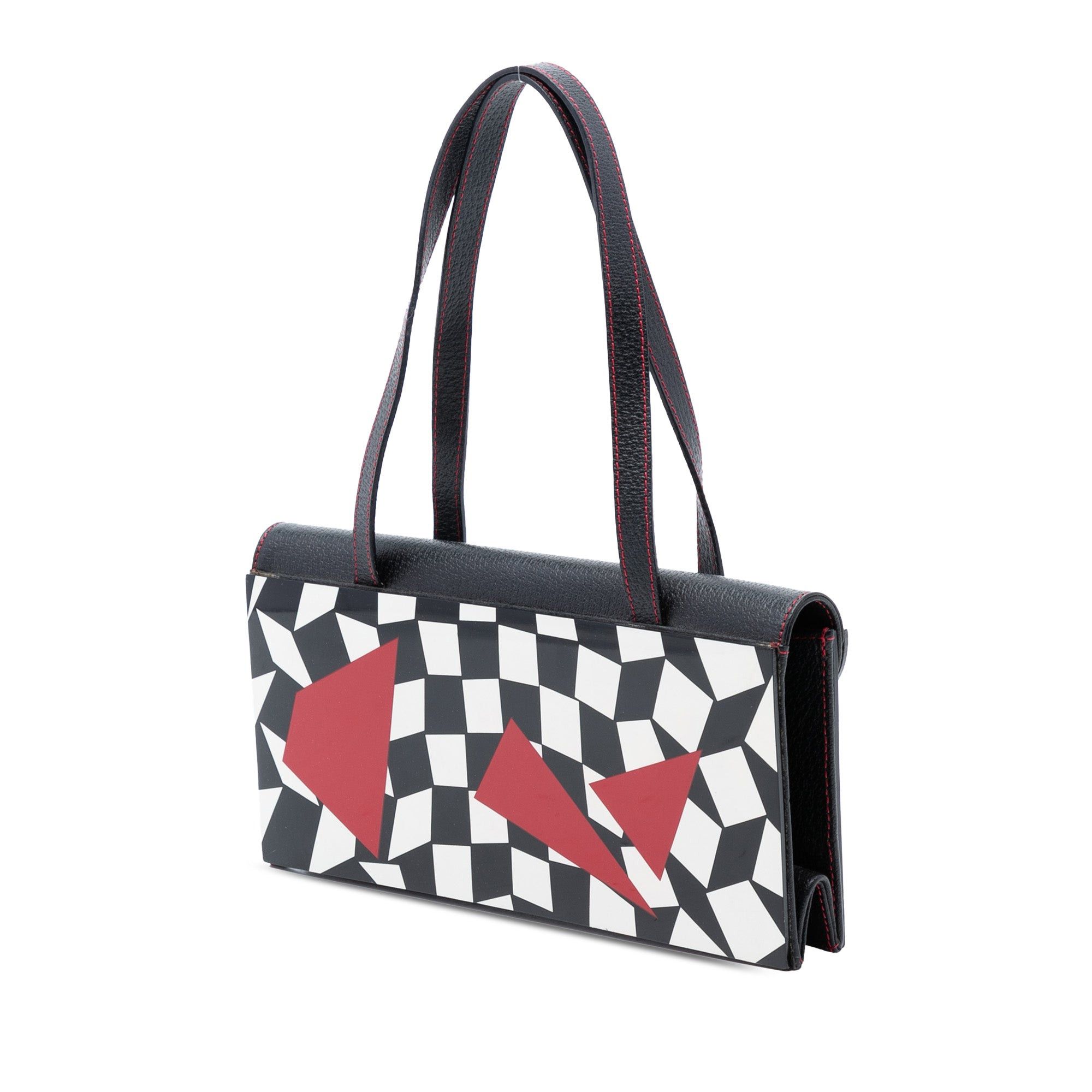 Fendi Pigskin Plexiglass Geometric Shoulder Bag Size ONE SIZE - 2 Thumbnail