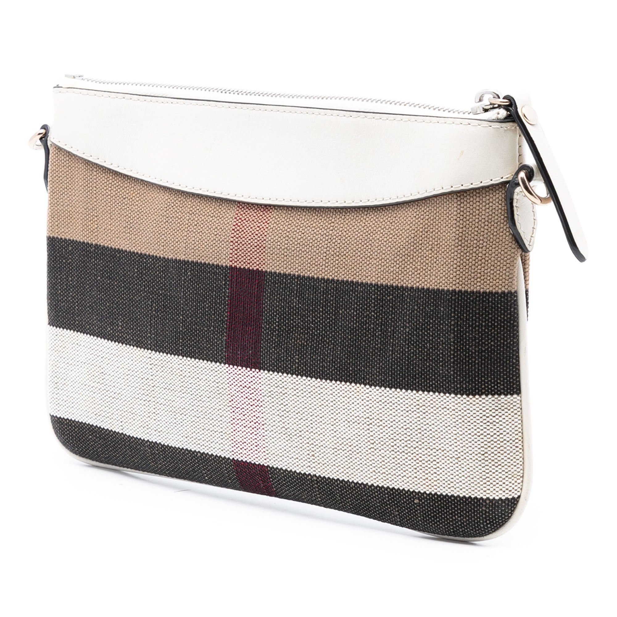 Burberry Mega Check Canvas Peyton Crossbody Size ONE SIZE - 2 Thumbnail