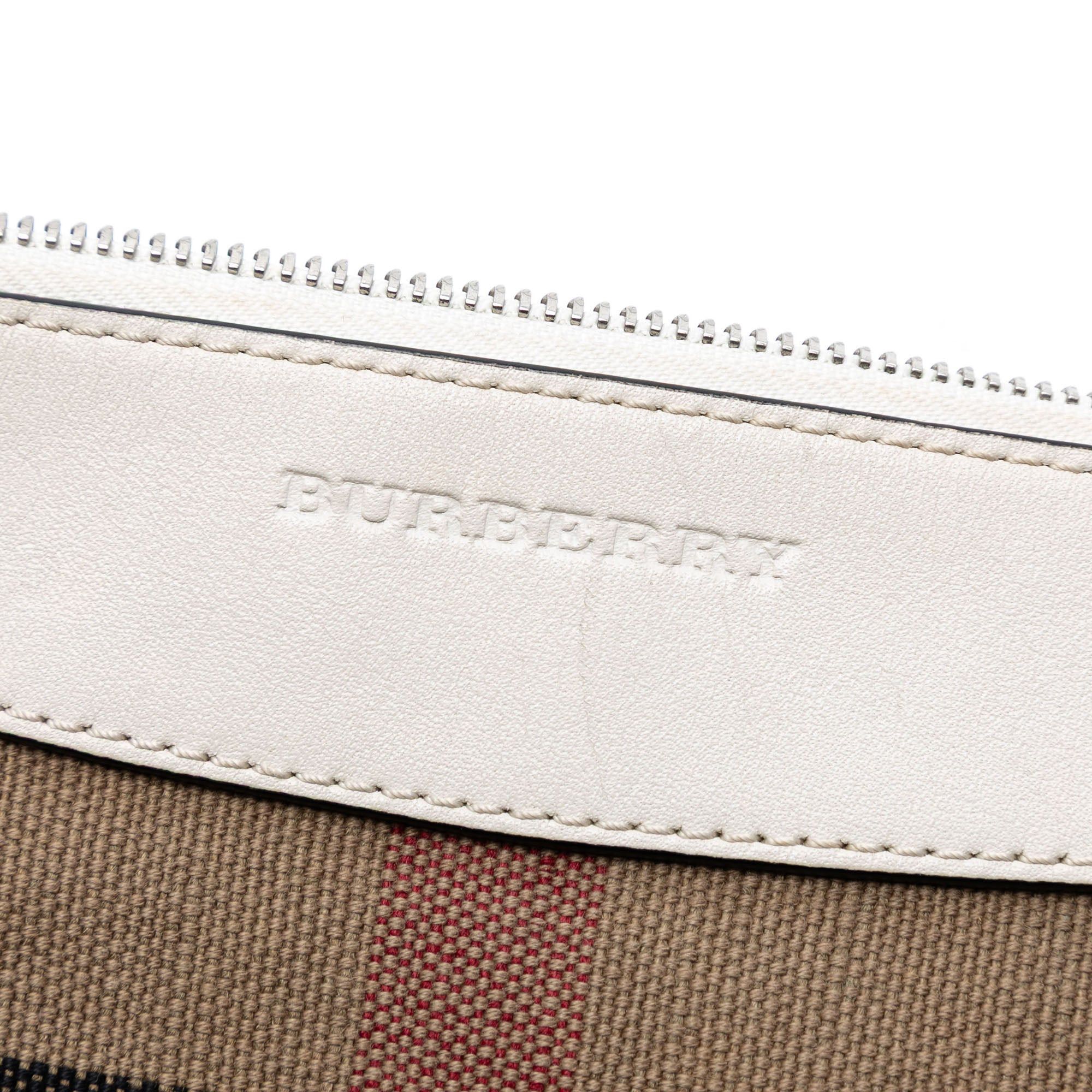 Burberry Mega Check Canvas Peyton Crossbody Size ONE SIZE - 6 Thumbnail