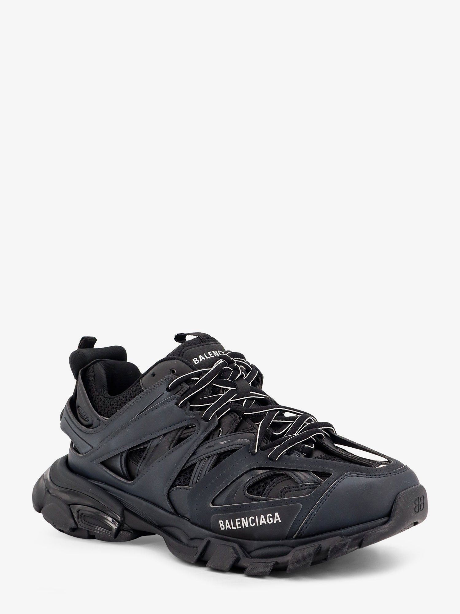 Track Nylon And Mesh Sneakers