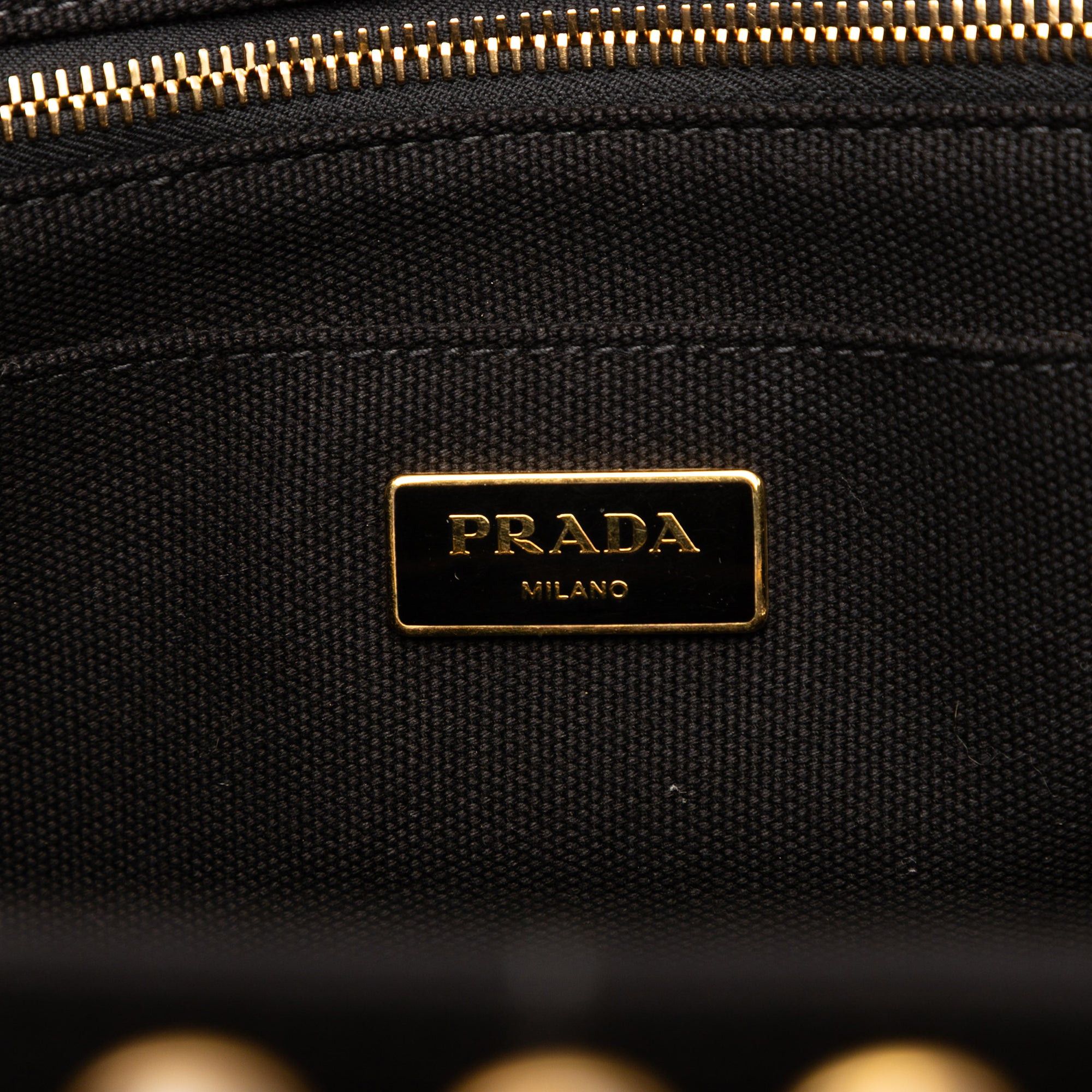 Prada Canvas Canapa Bijoux Satchel Size ONE SIZE - 5 Thumbnail