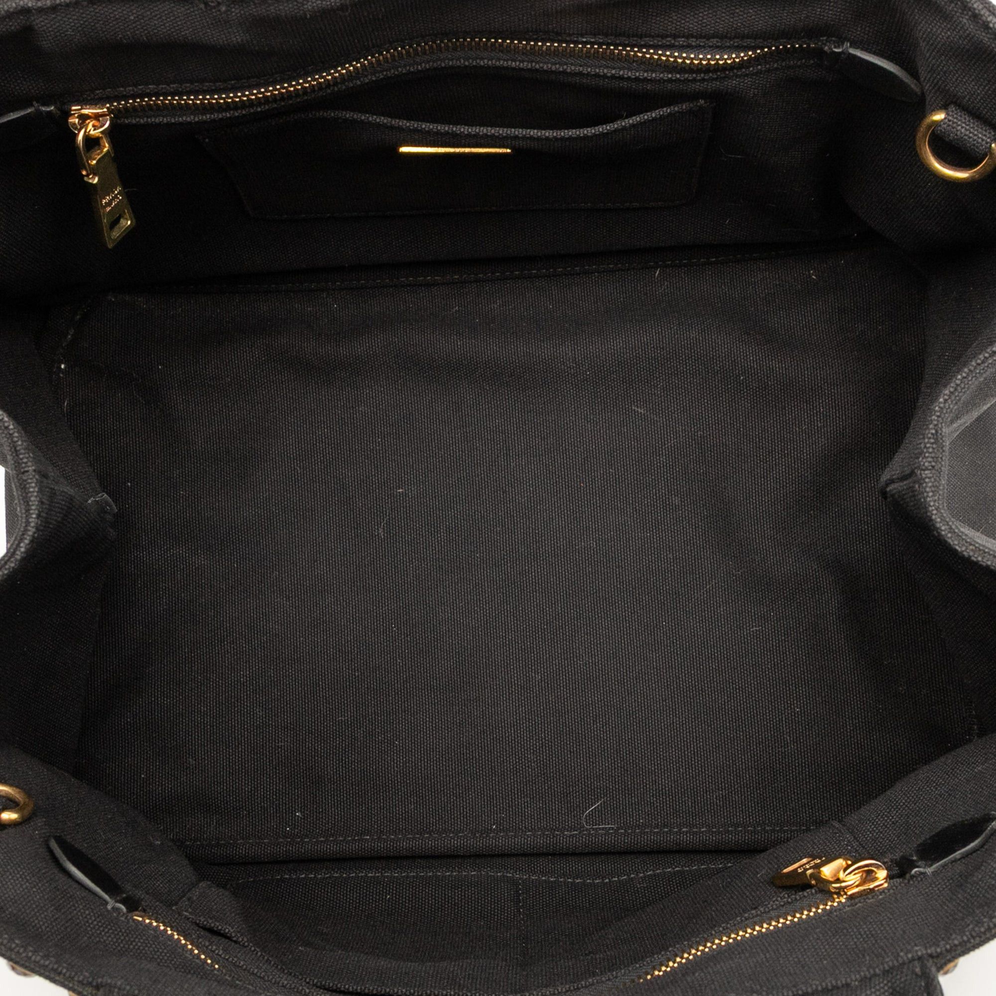Prada Canvas Canapa Bijoux Satchel Size ONE SIZE - 4 Thumbnail