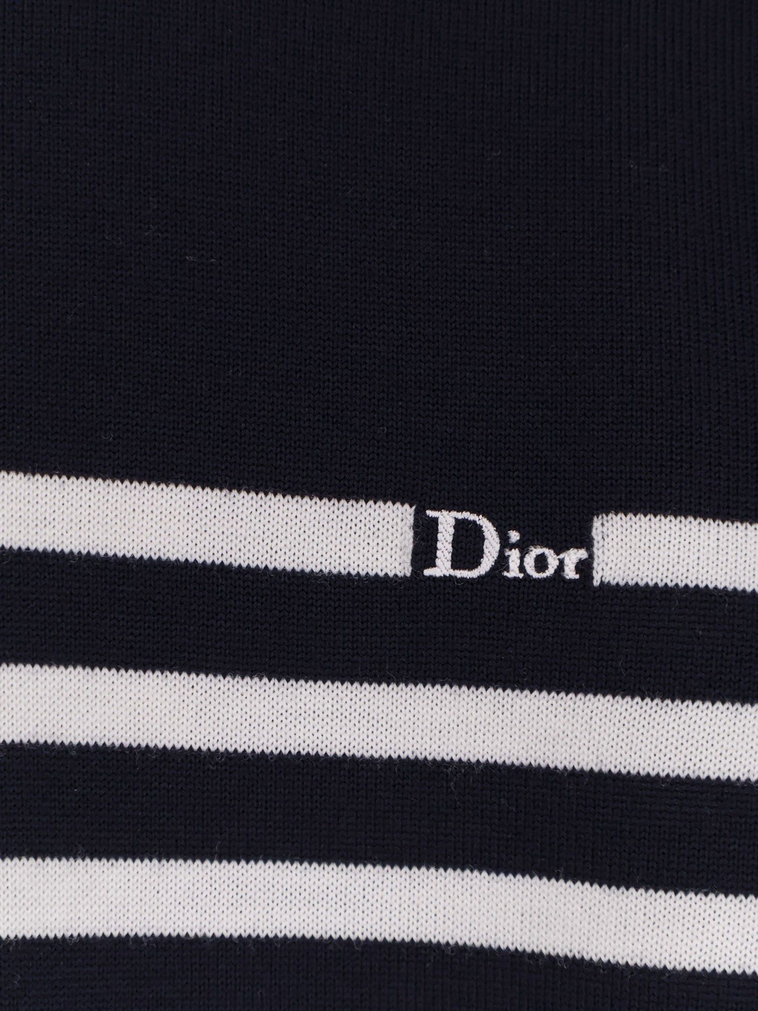 Wool Sweater With Striped Pattern