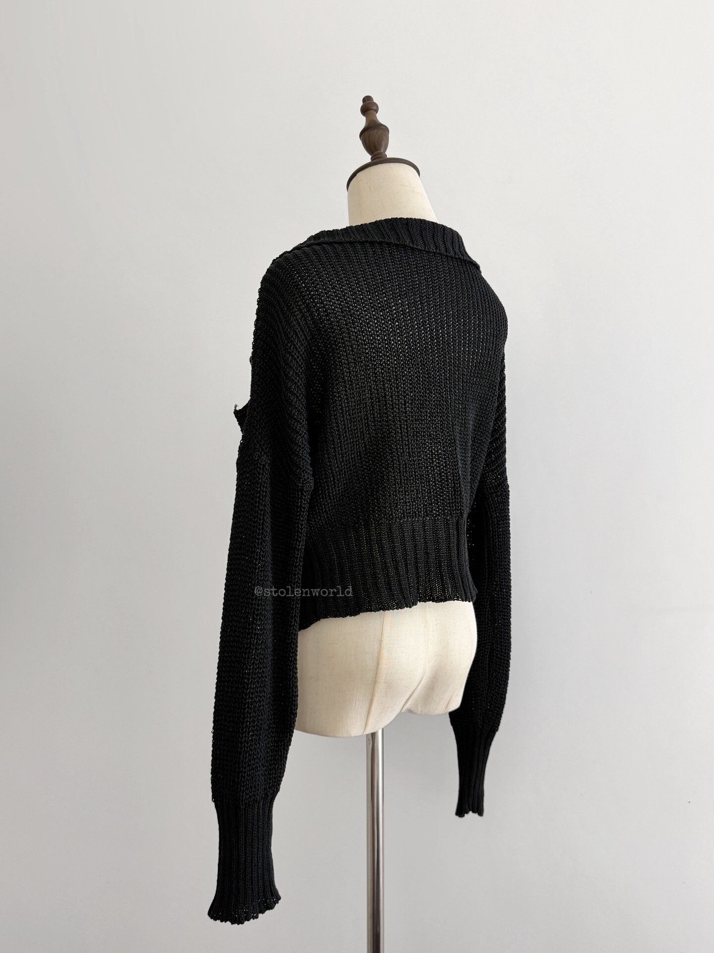 Limi Feu Limi feu Cotton Knit Round Button Cardigan Size S / US 4 / IT 40 - 6 Thumbnail