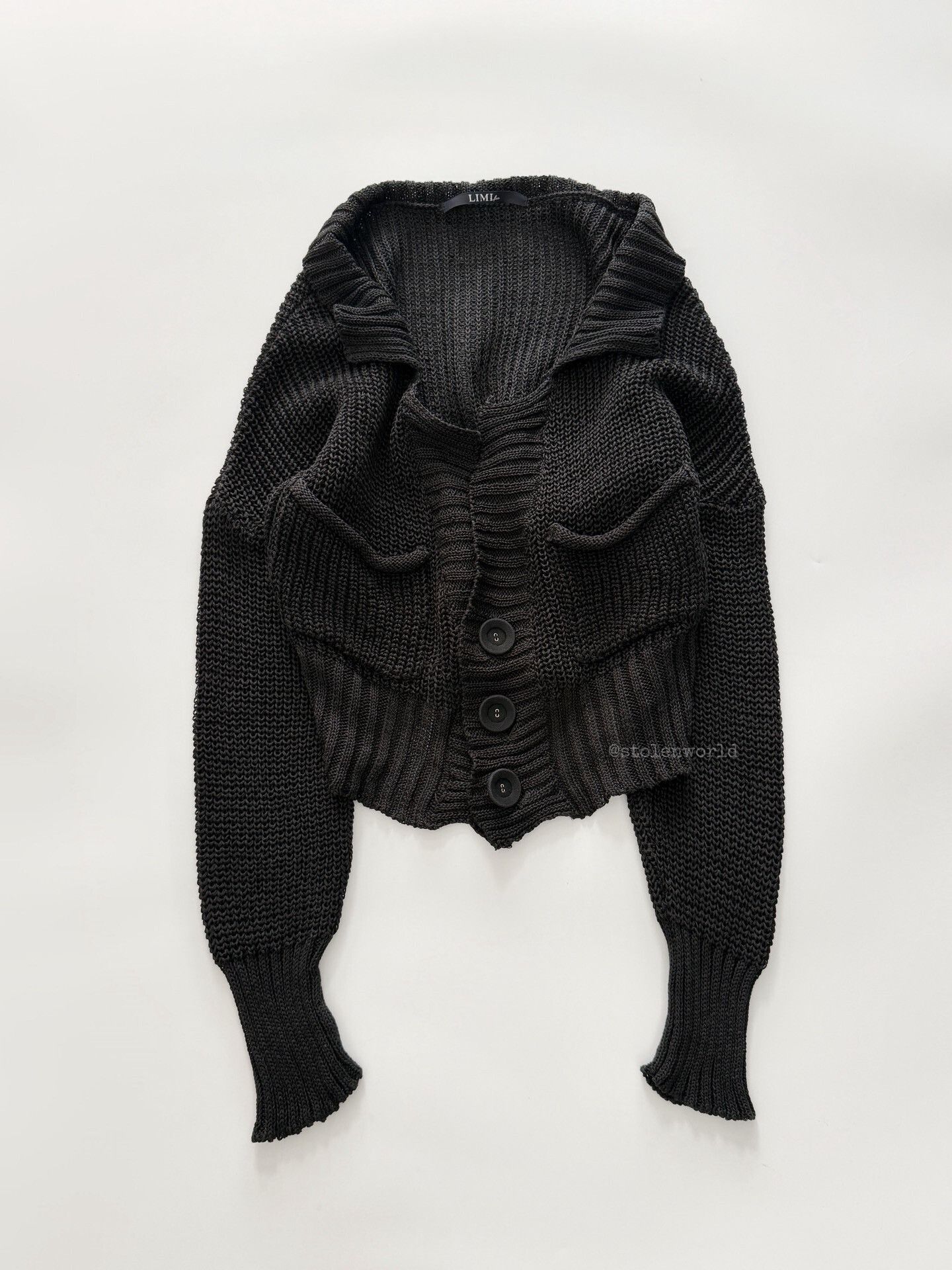 Limi Feu Limi feu Cotton Knit Round Button Cardigan Size S / US 4 / IT 40 - 3 Thumbnail