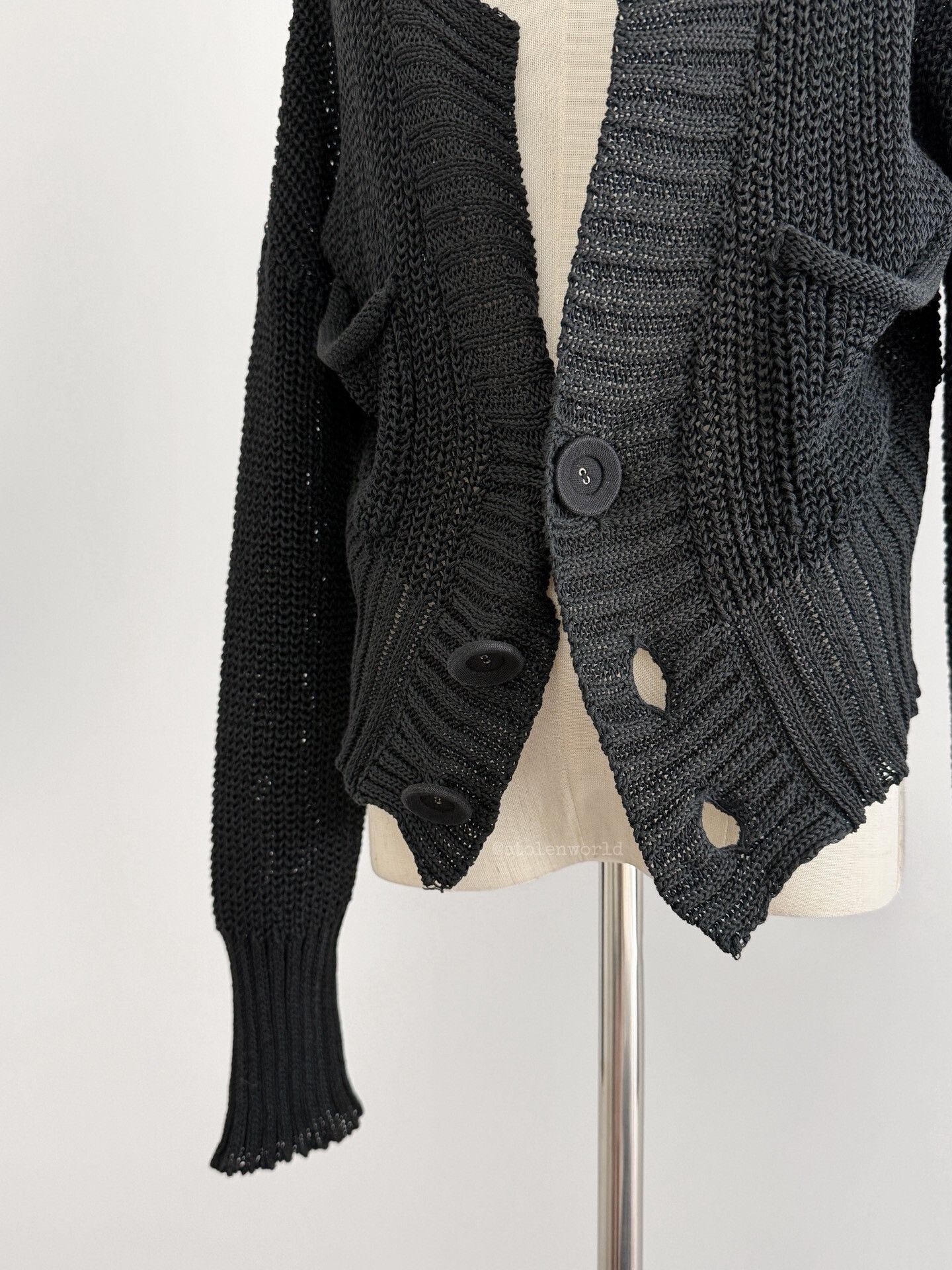 Limi Feu Limi feu Cotton Knit Round Button Cardigan Size S / US 4 / IT 40 - 5 Thumbnail