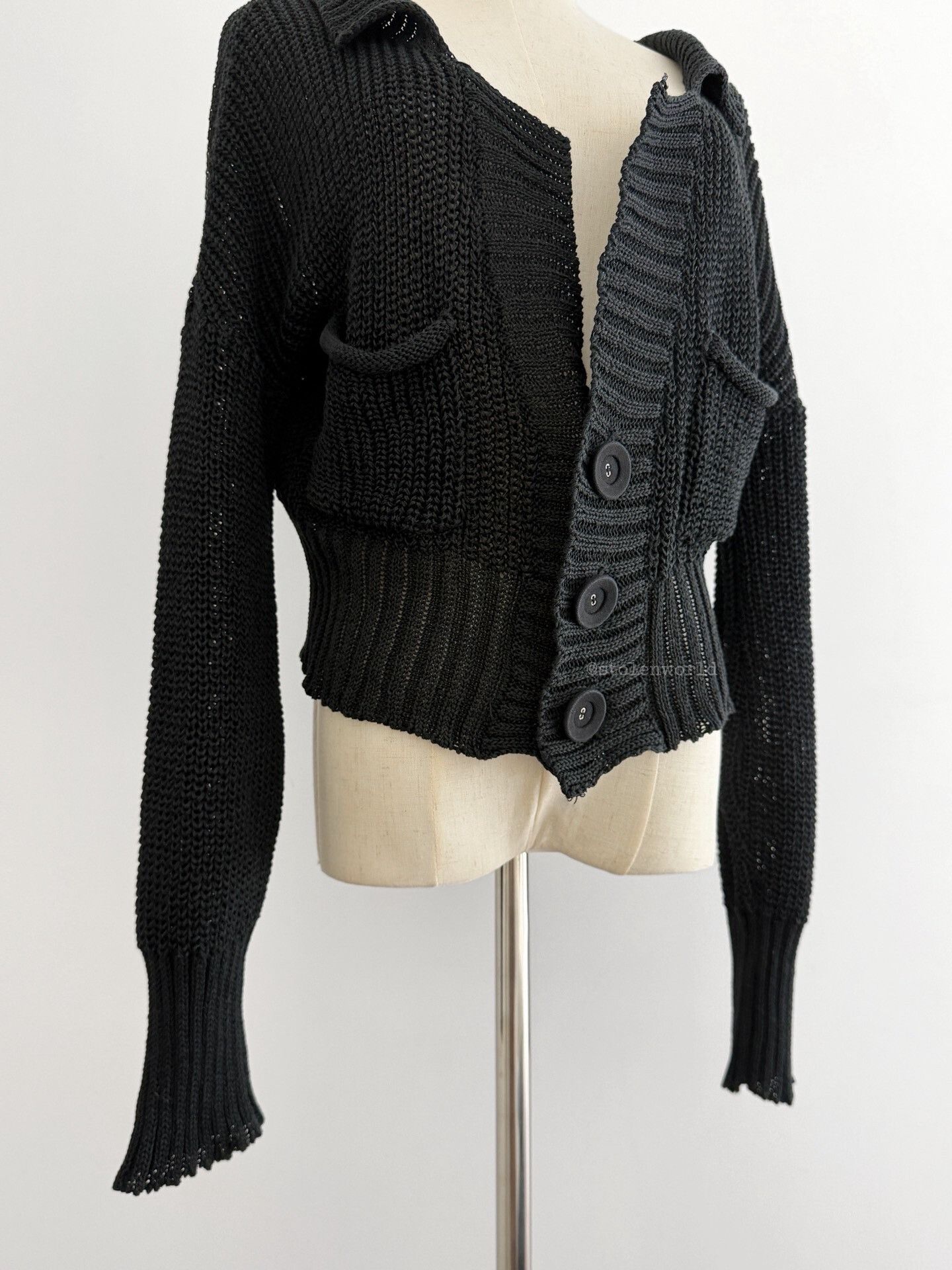 Limi Feu Limi feu Cotton Knit Round Button Cardigan Size S / US 4 / IT 40 - 2 Thumbnail