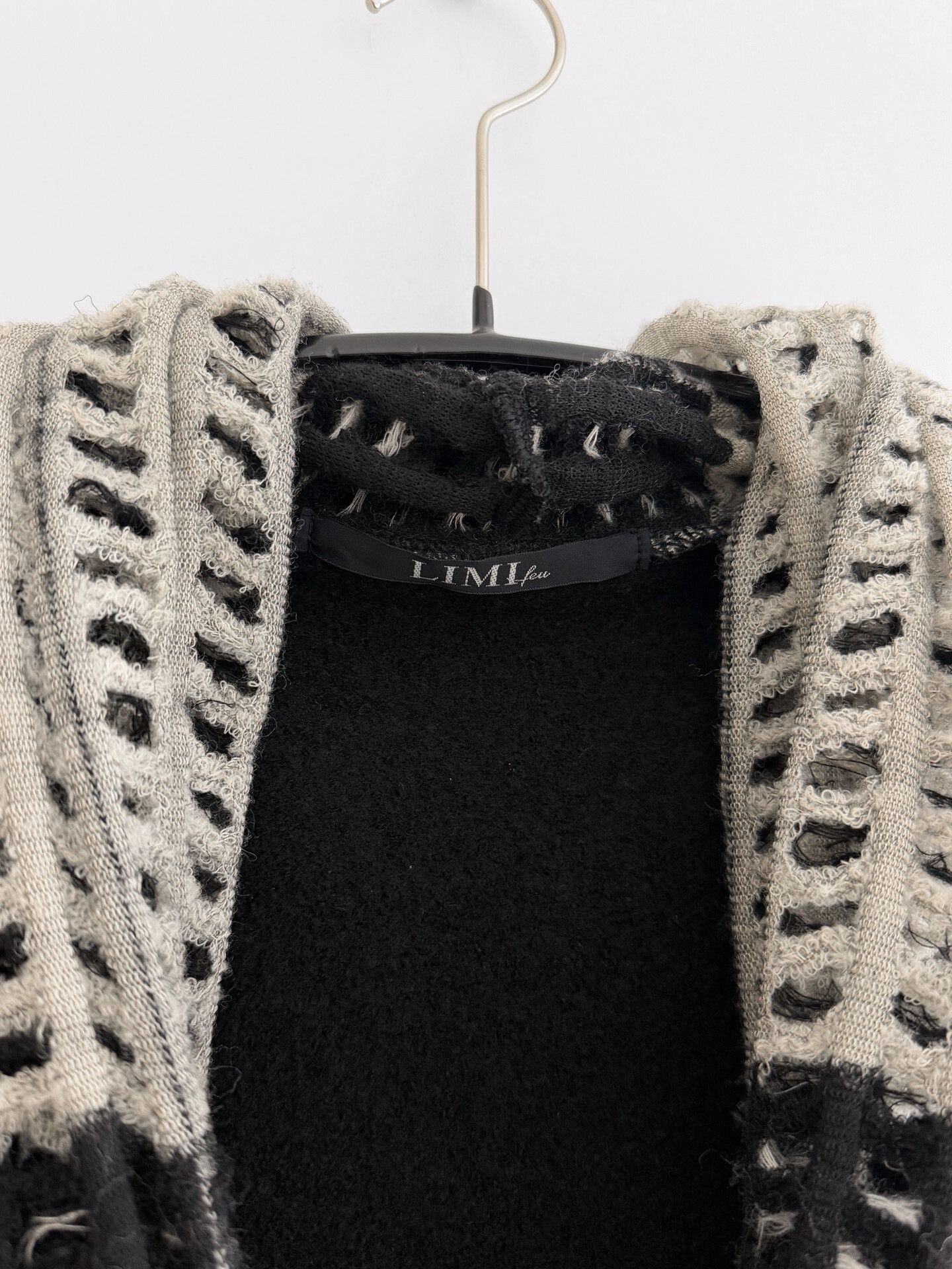 Limi Feu Limi feu Wool Hollow-Out Spliced Cardigan Size S / US 4 / IT 40 - 8 Thumbnail
