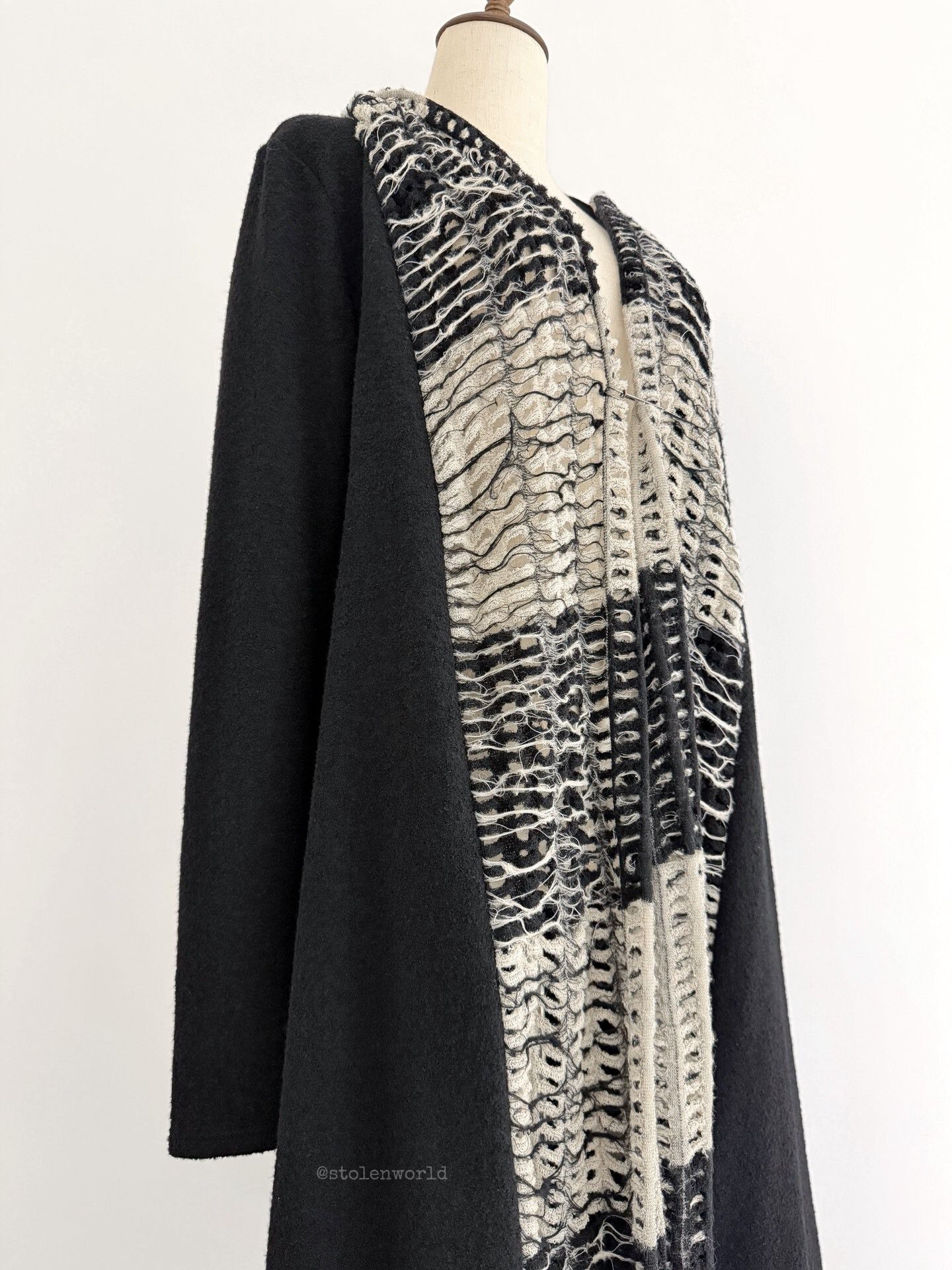 Limi Feu Limi feu Wool Hollow-Out Spliced Cardigan Size S / US 4 / IT 40 - 7 Thumbnail