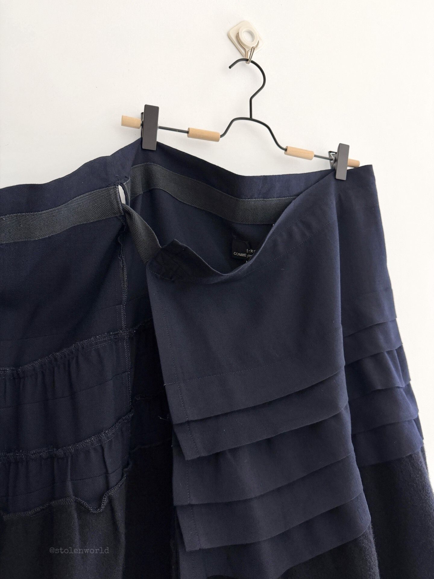 Comme des Garcons Comme des Garçons Tie-Waist Layered Cake Skirt Size M / US 6-8 / IT 42-44 - 4 Thumbnail