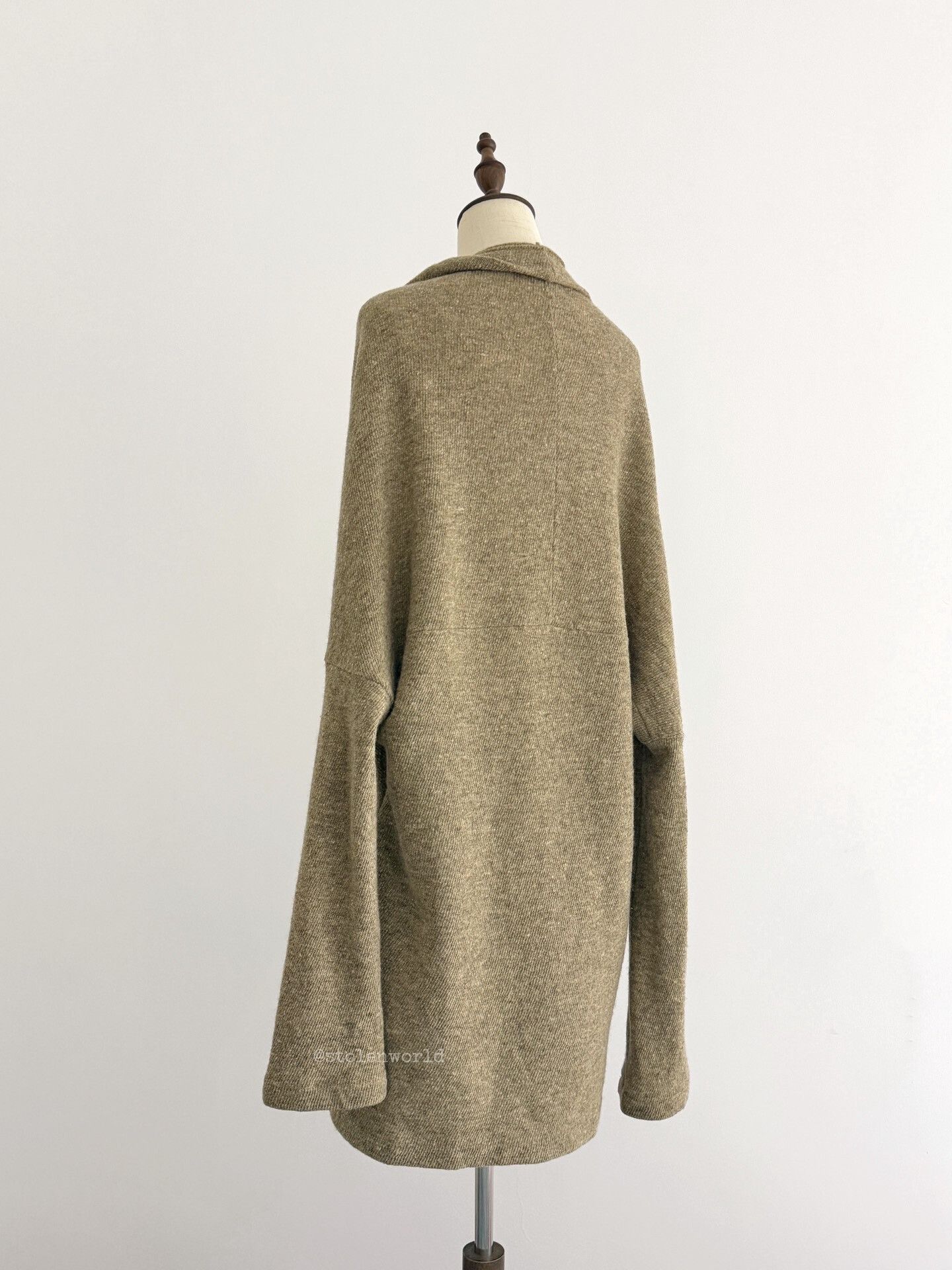 Limi Feu Limi feu Oatmeal Camel Wool Cardigan Size S / US 4 / IT 40 - 2 Thumbnail