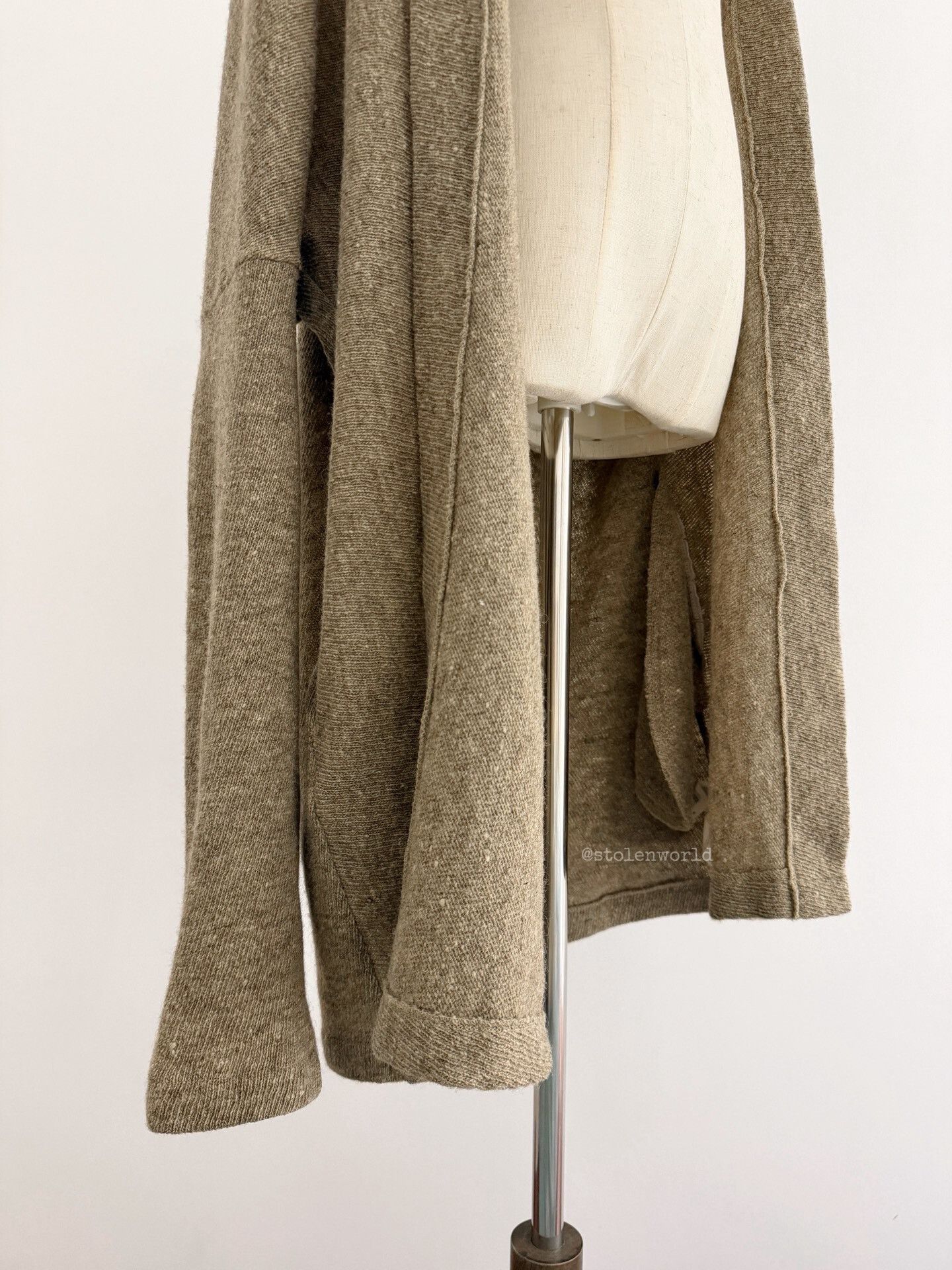 Limi Feu Limi feu Oatmeal Camel Wool Cardigan Size S / US 4 / IT 40 - 4 Thumbnail