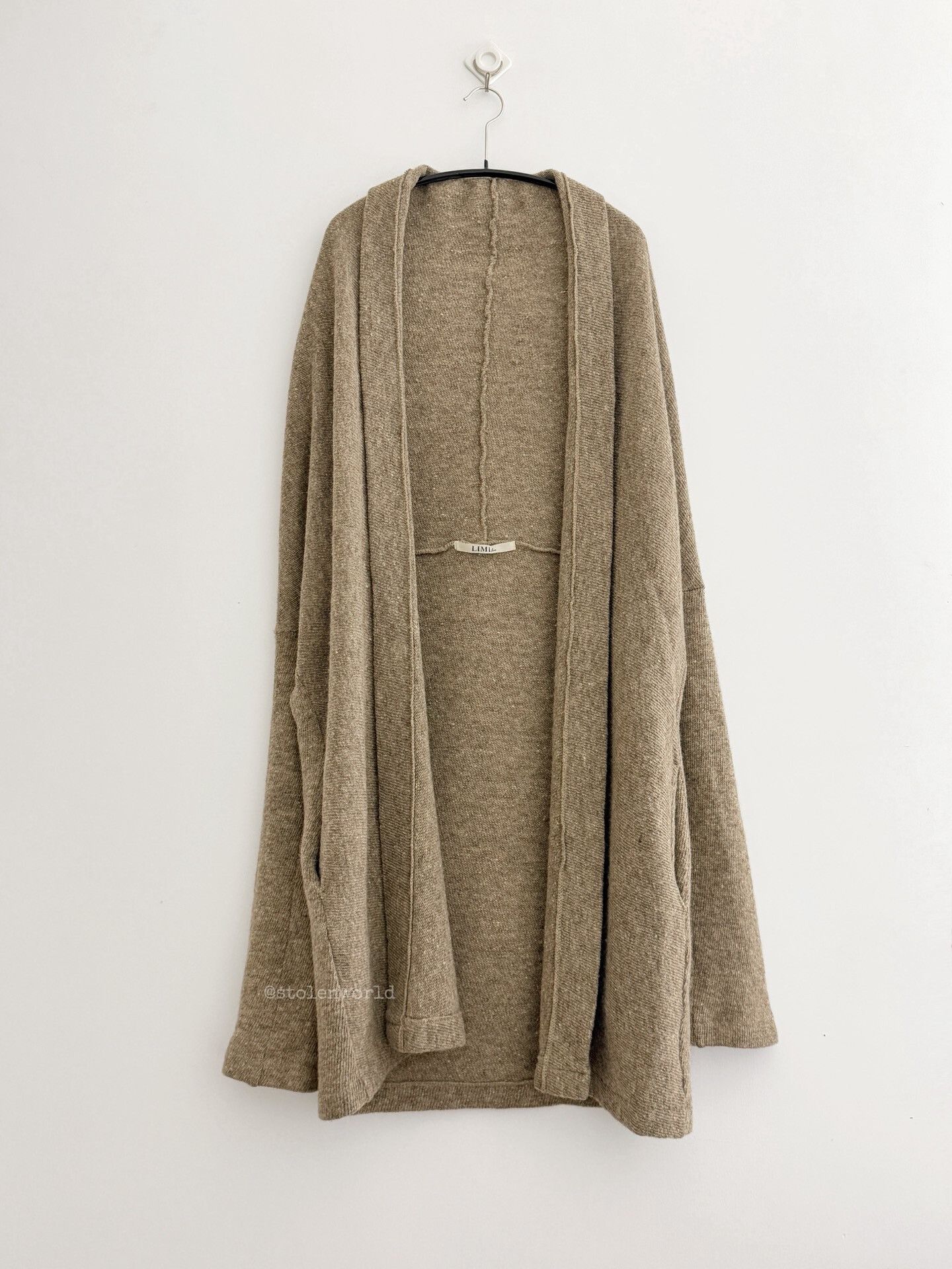 Limi Feu Limi feu Oatmeal Camel Wool Cardigan Size S / US 4 / IT 40 - 6 Thumbnail