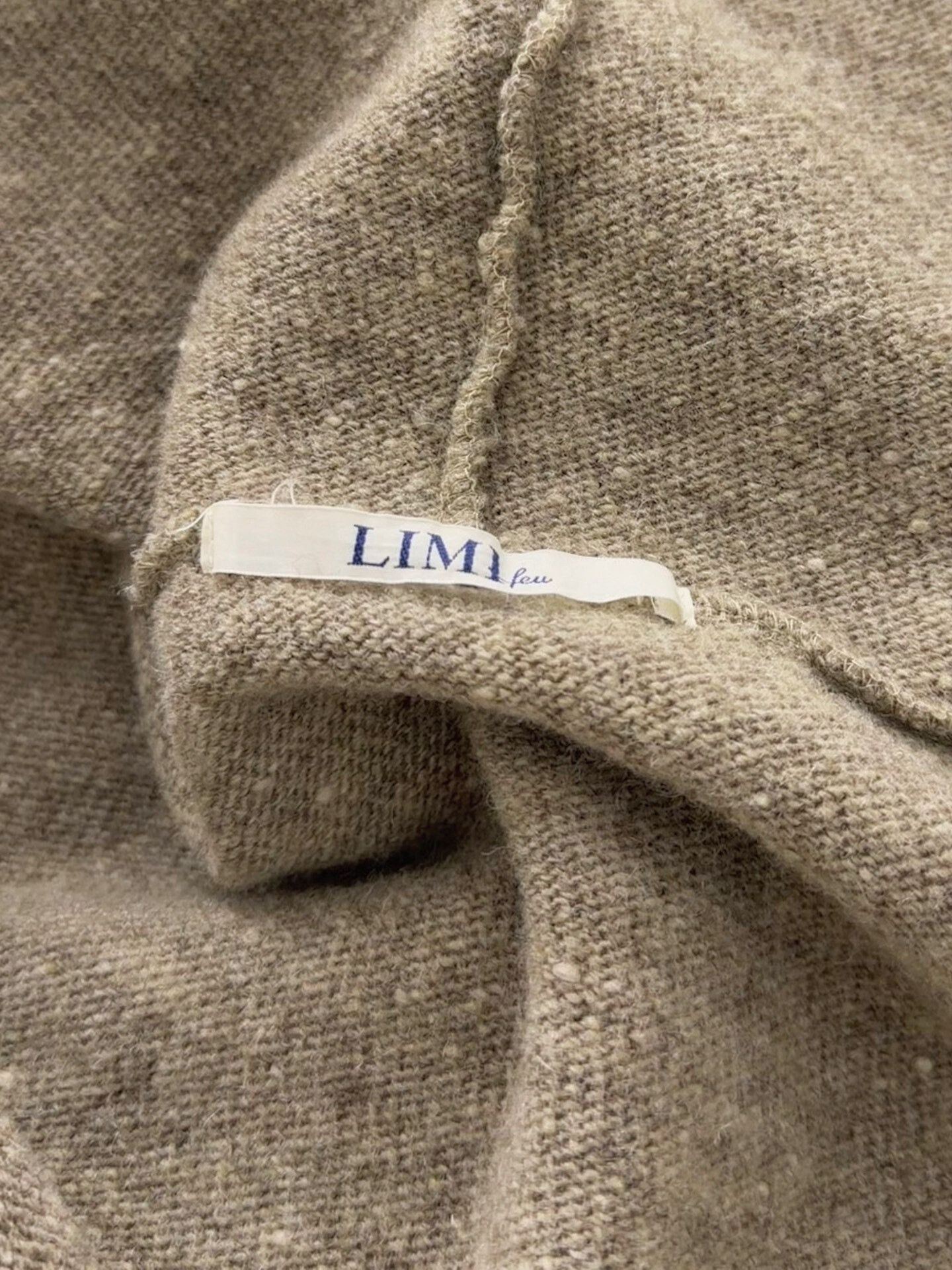 Limi Feu Limi feu Oatmeal Camel Wool Cardigan Size S / US 4 / IT 40 - 9 Thumbnail
