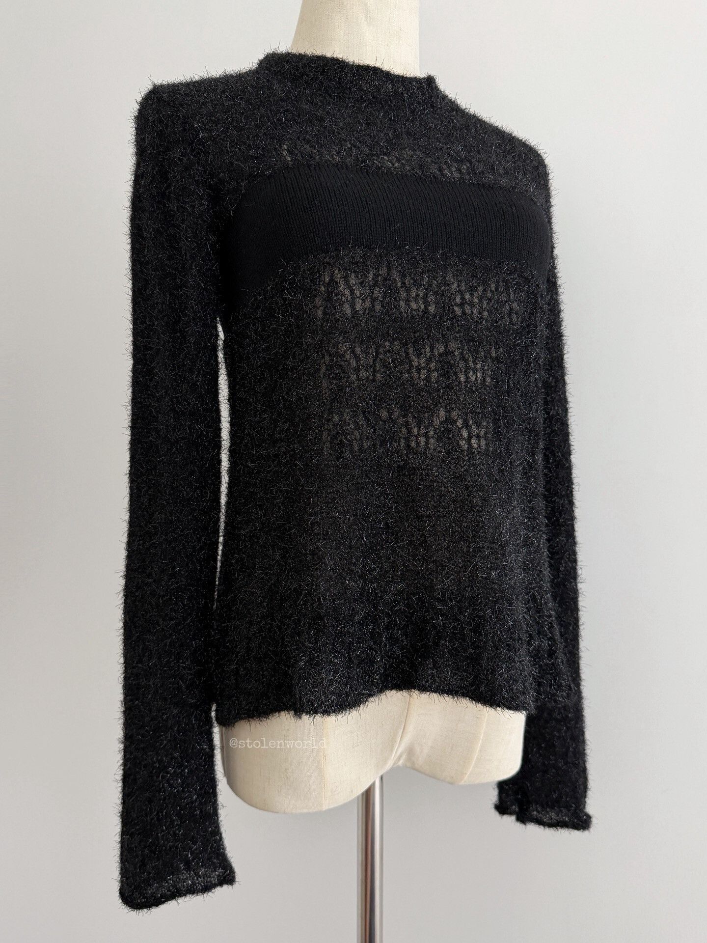 Comme des Garcons Comme des Garçons 1999 Tricot Knitted Top Size M / US 6-8 / IT 42-44 - 2 Thumbnail