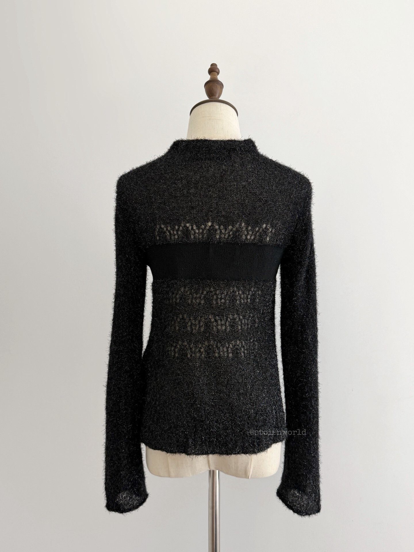 Comme des Garcons Comme des Garçons 1999 Tricot Knitted Top Size M / US 6-8 / IT 42-44 - 3 Thumbnail