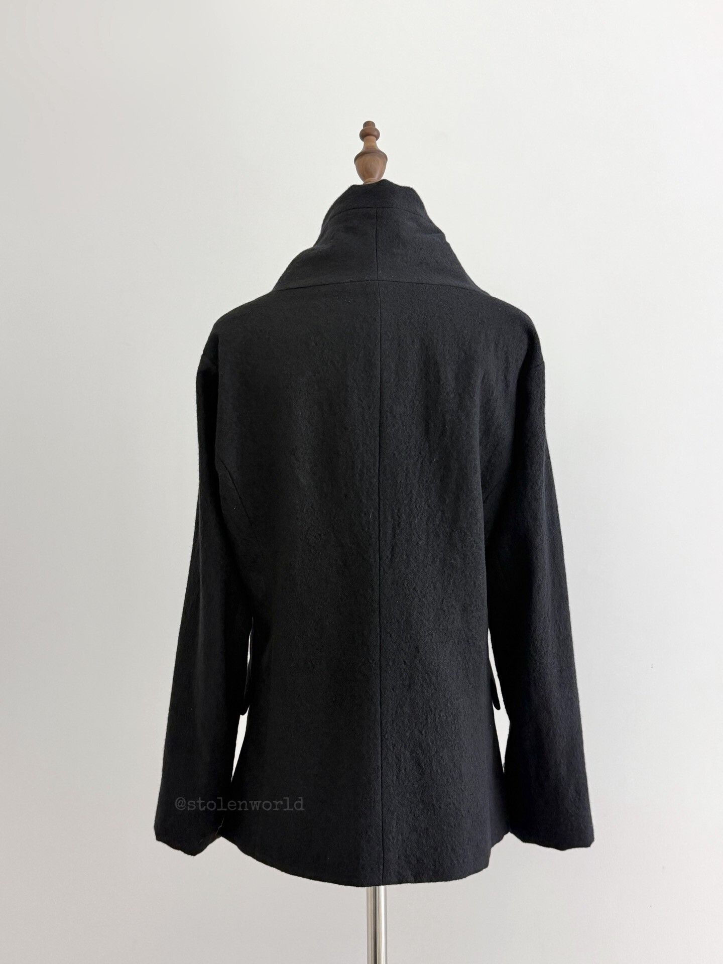 Issey Miyake Issey Miyake Plantation Wool Coat Size M / US 6-8 / IT 42-44 - 6 Thumbnail