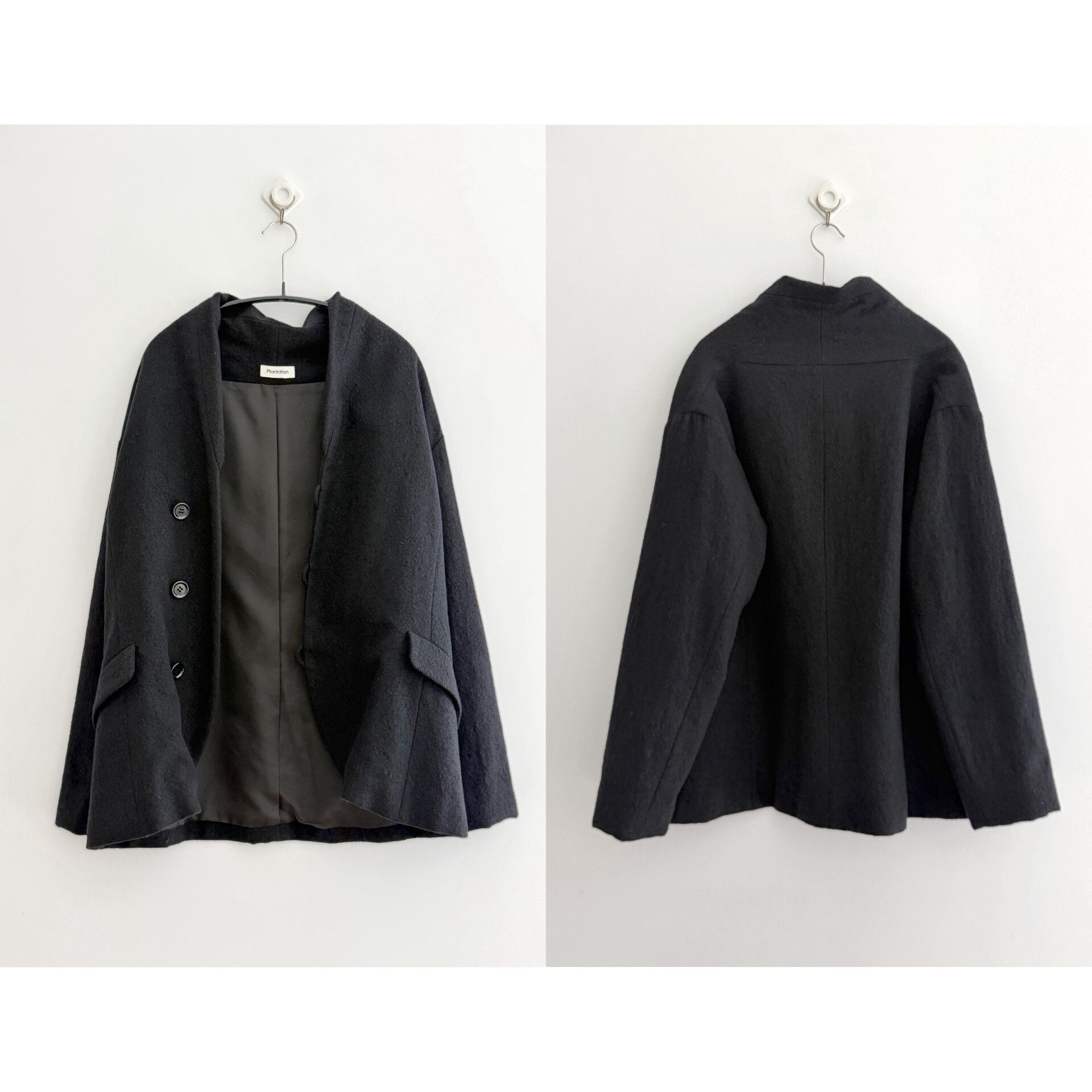 Issey Miyake Issey Miyake Plantation Wool Coat Size M / US 6-8 / IT 42-44 - 8 Thumbnail
