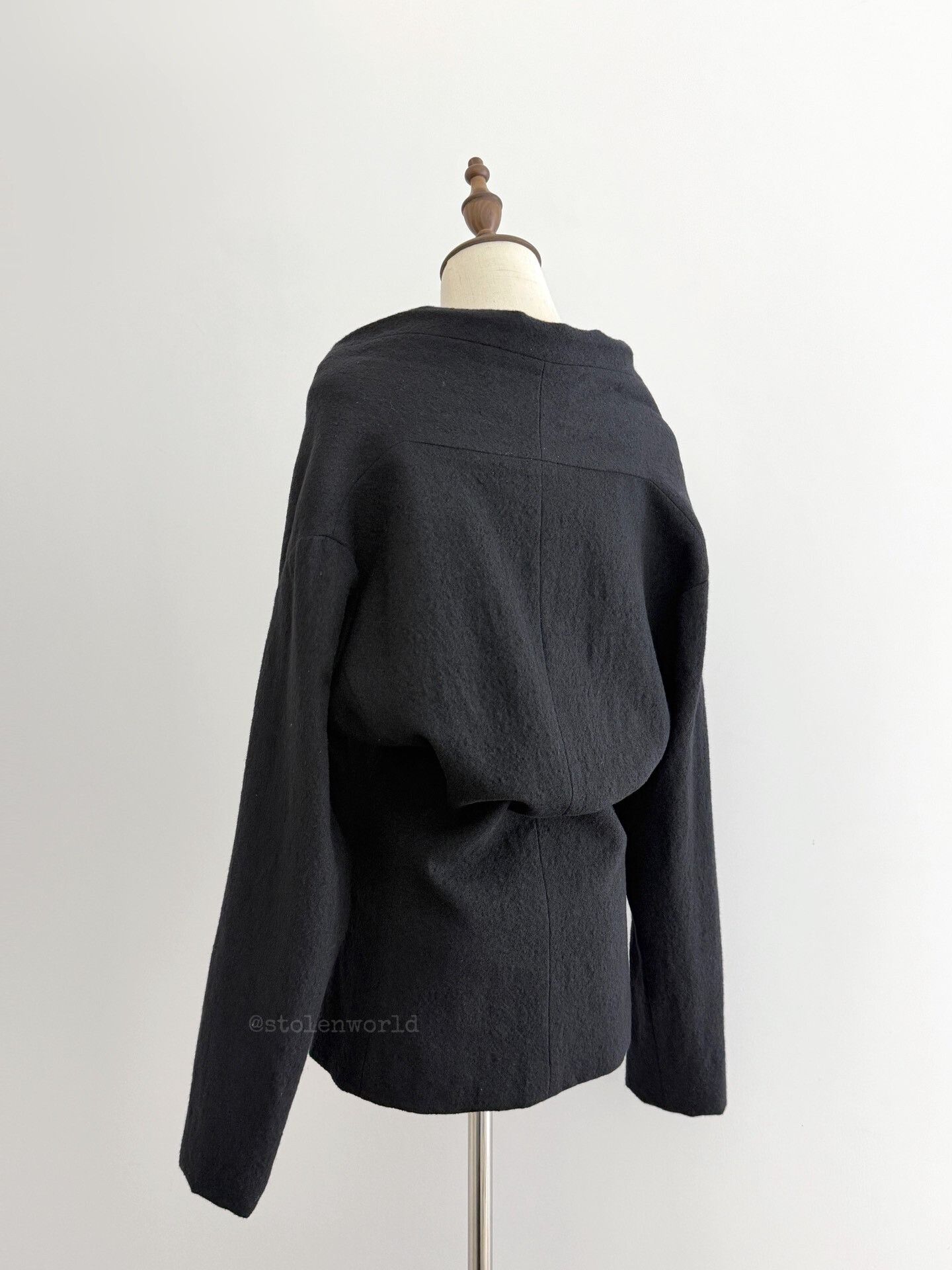 Issey Miyake Issey Miyake Plantation Wool Coat Size M / US 6-8 / IT 42-44 - 4 Thumbnail