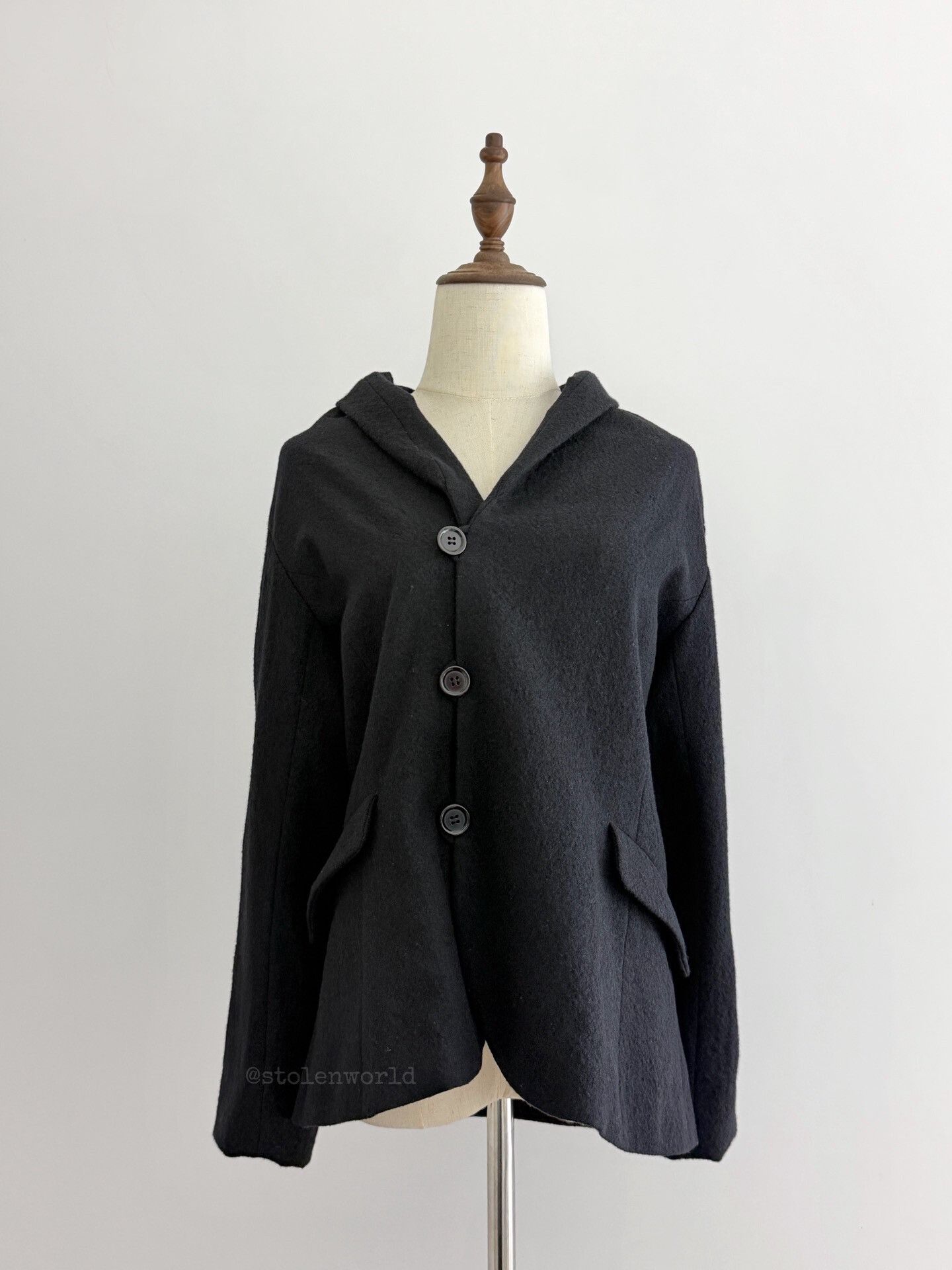 Issey Miyake Issey Miyake Plantation Wool Coat Size M / US 6-8 / IT 42-44 - 3 Thumbnail
