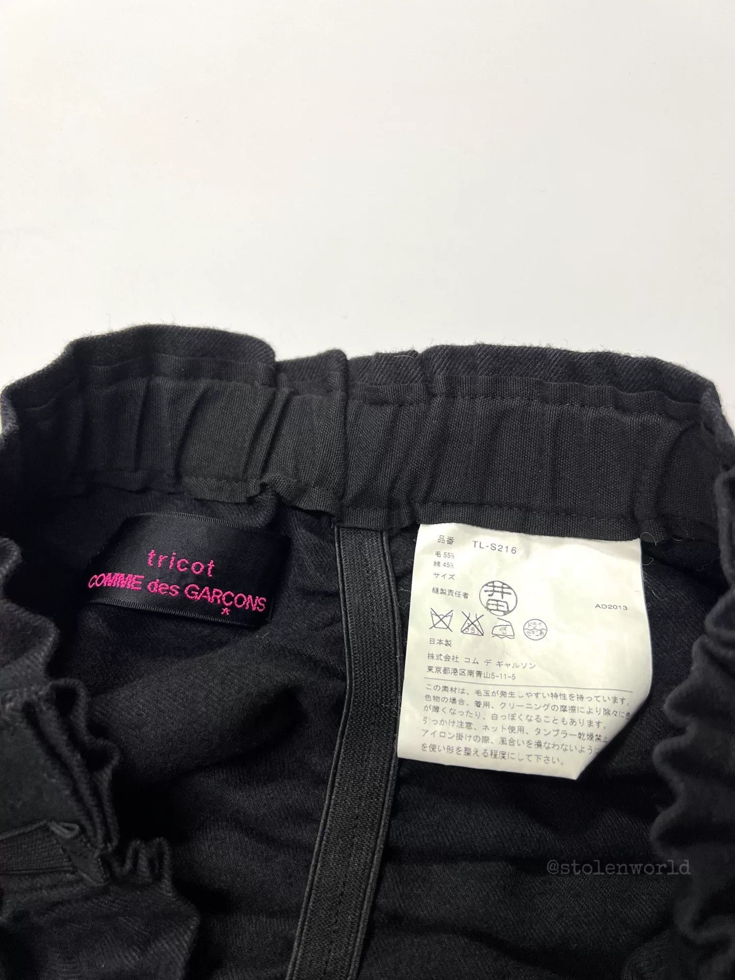 Rei Kawakubo Comme des Garçons Irregular Pleated Skirt Size 32" / US 10 / IT 46 - 9 Thumbnail