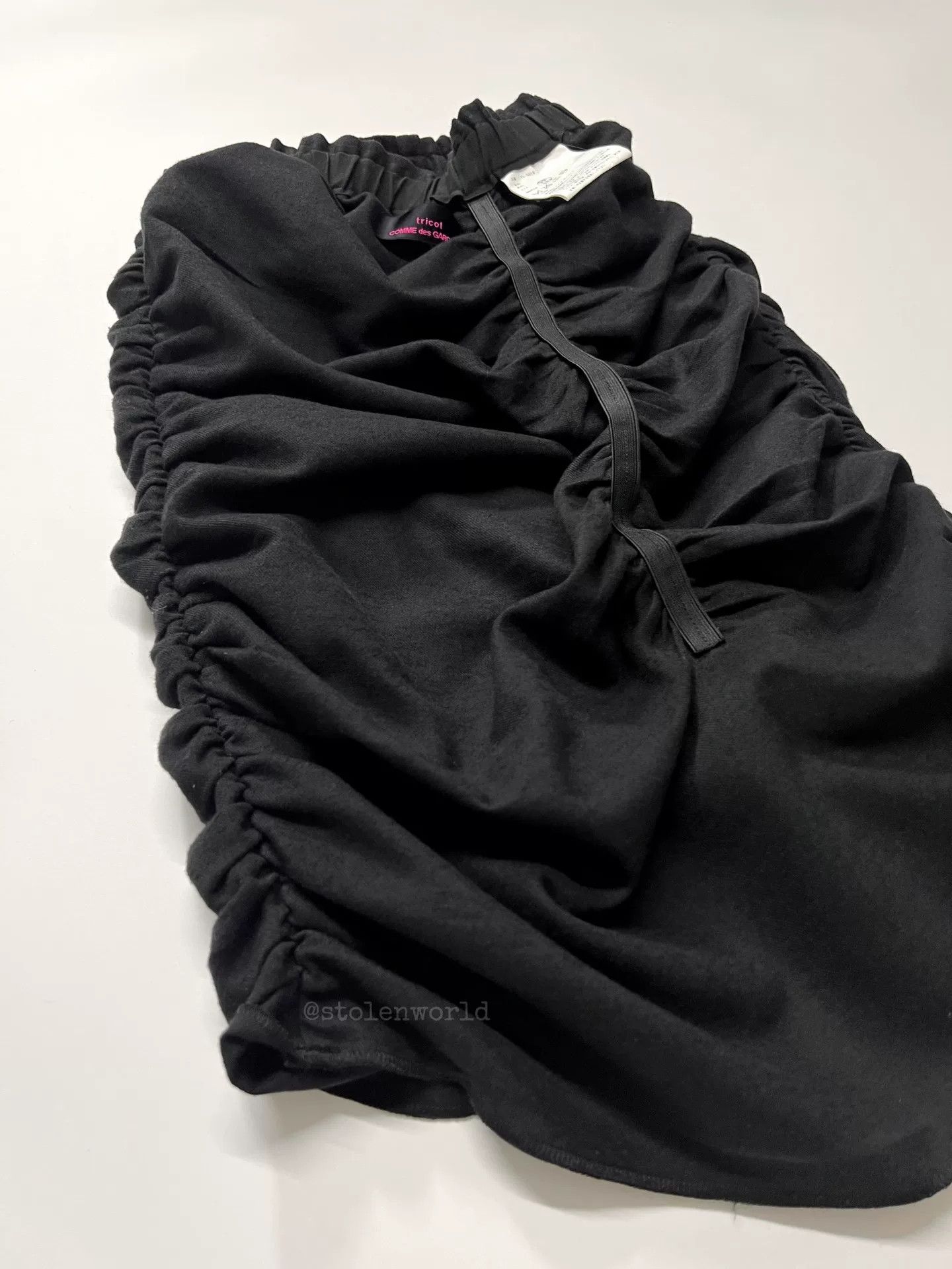 Rei Kawakubo Comme des Garçons Irregular Pleated Skirt Size 32" / US 10 / IT 46 - 6 Thumbnail