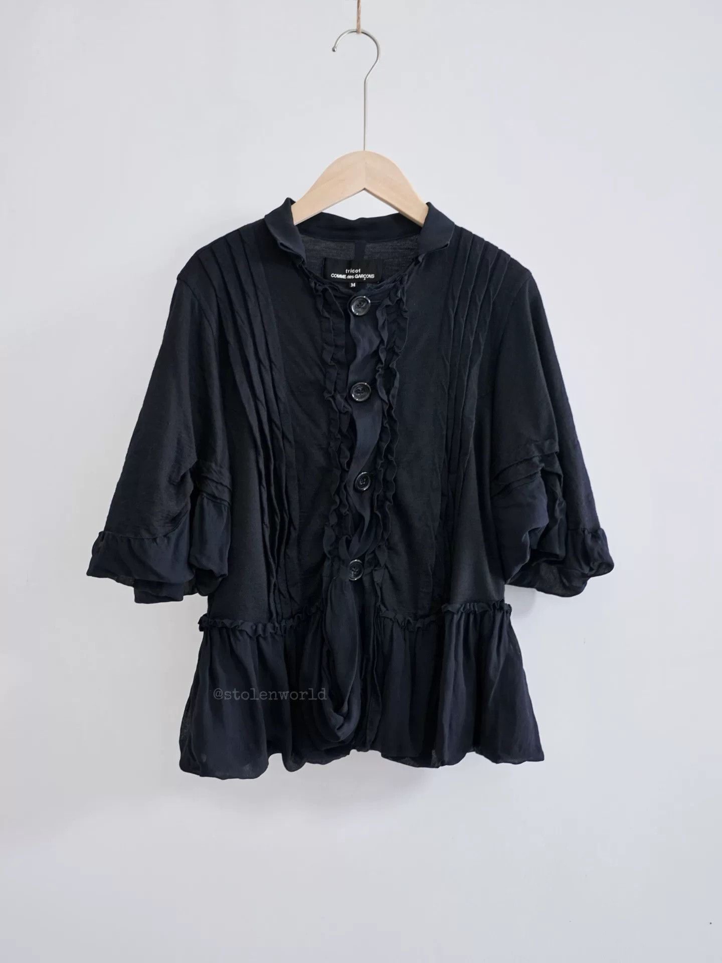 Comme des Garcons Comme des Garçons Ruffled Bubble Top Size M / US 6-8 / IT 42-44 - 7 Thumbnail