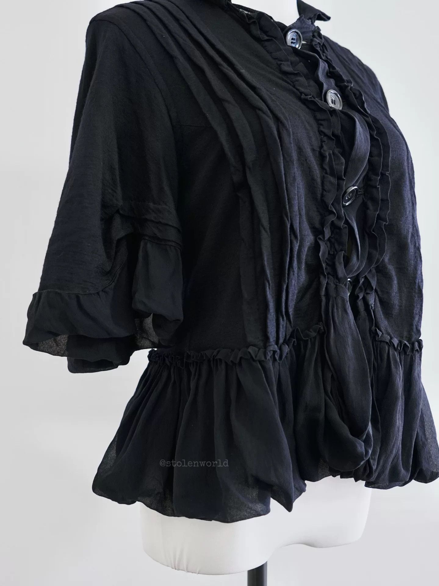 Comme des Garcons Comme des Garçons Ruffled Bubble Top Size M / US 6-8 / IT 42-44 - 3 Thumbnail