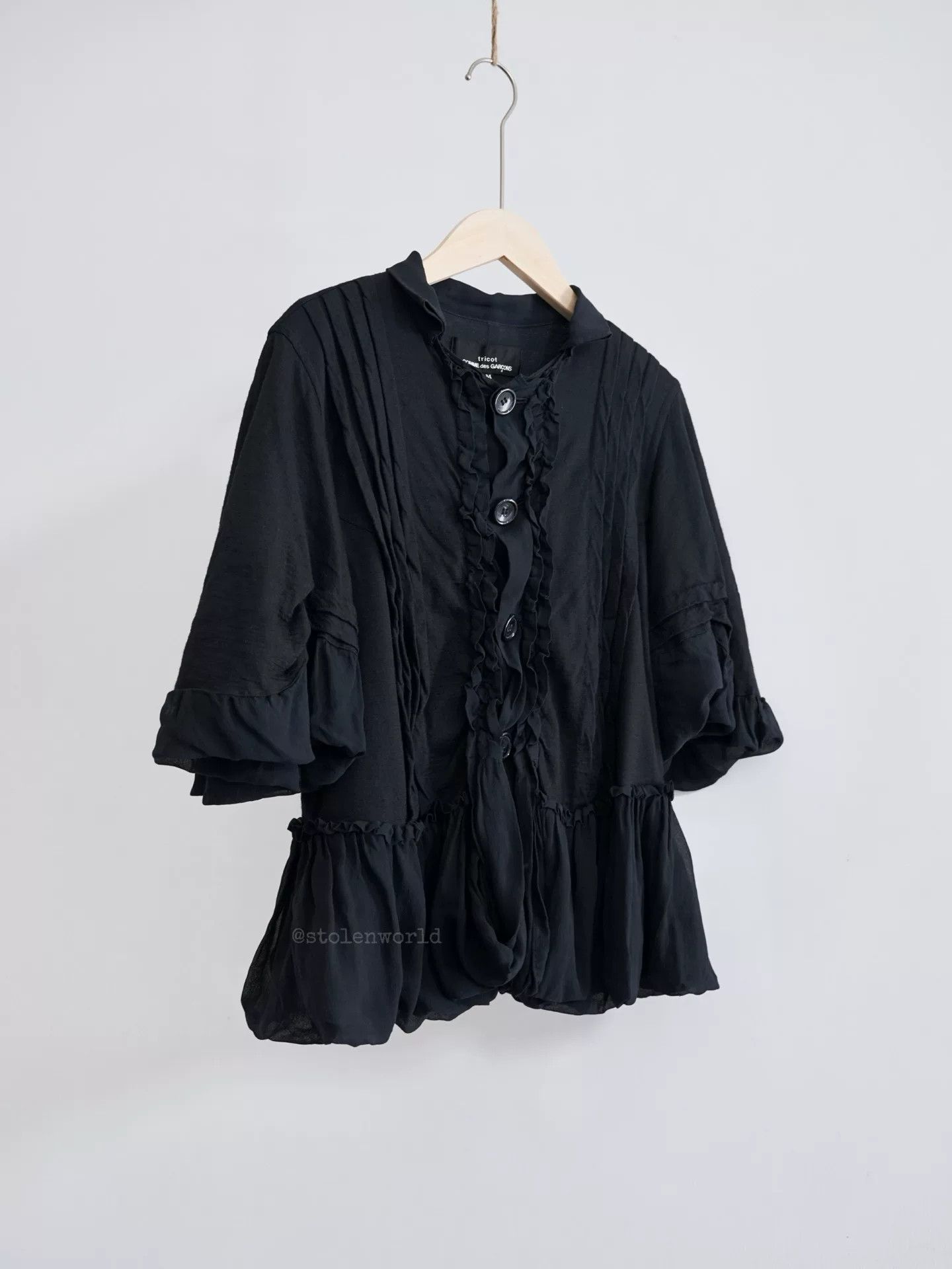 Comme des Garcons Comme des Garçons Ruffled Bubble Top Size M / US 6-8 / IT 42-44 - 2 Thumbnail