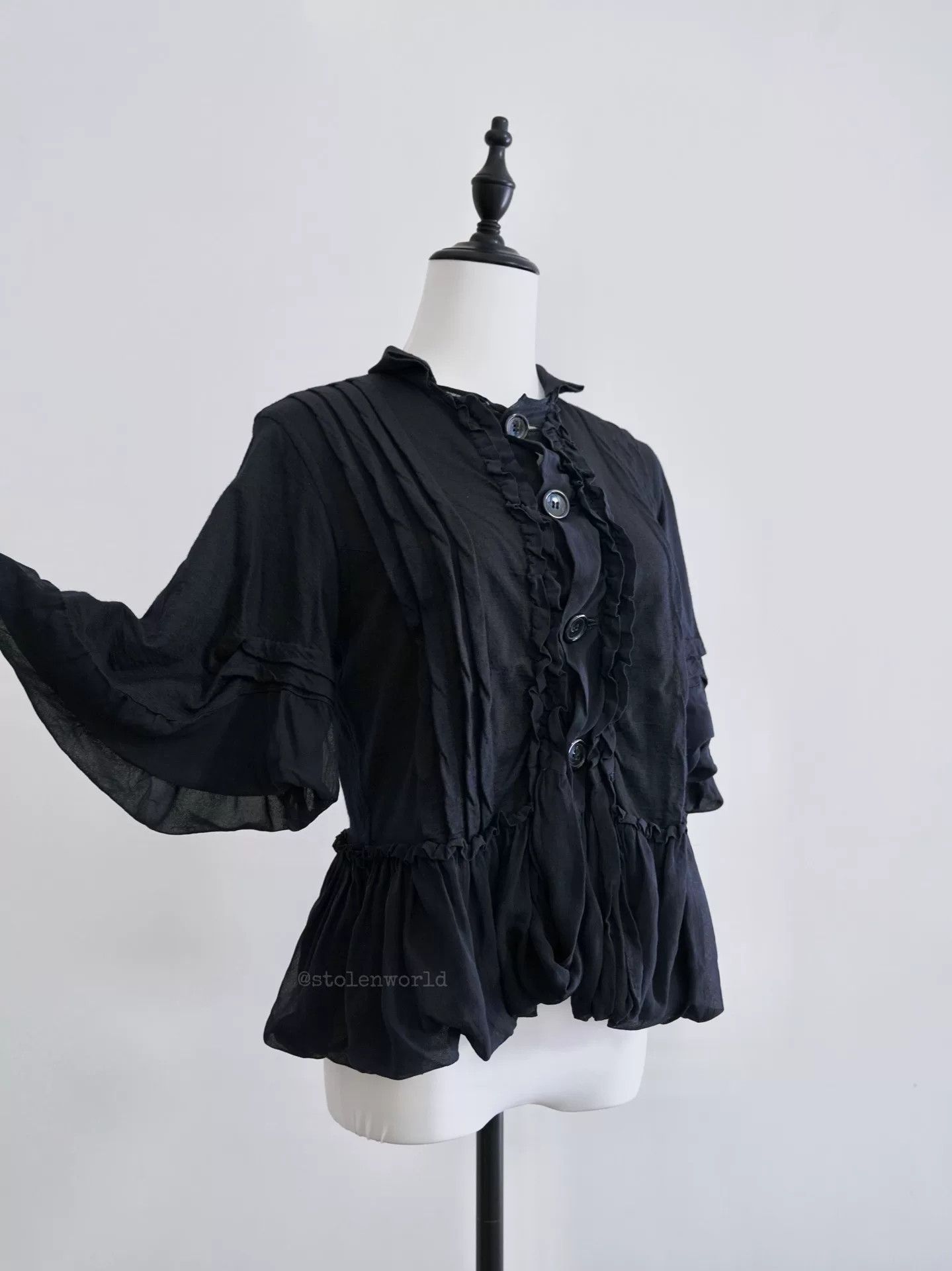 Comme des Garcons Comme des Garçons Ruffled Bubble Top Size M / US 6-8 / IT 42-44 - 4 Thumbnail