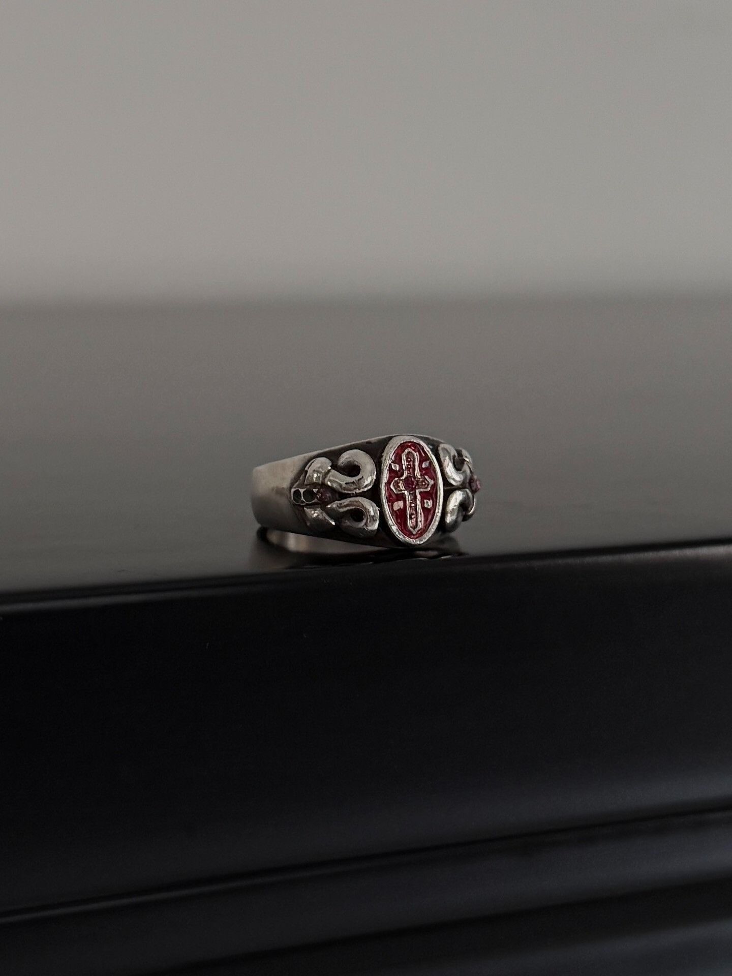 Jean Paul Gaultier Jean Paul Gaultier Archive Silver925 Cross Ring Size ONE SIZE - 2 Thumbnail