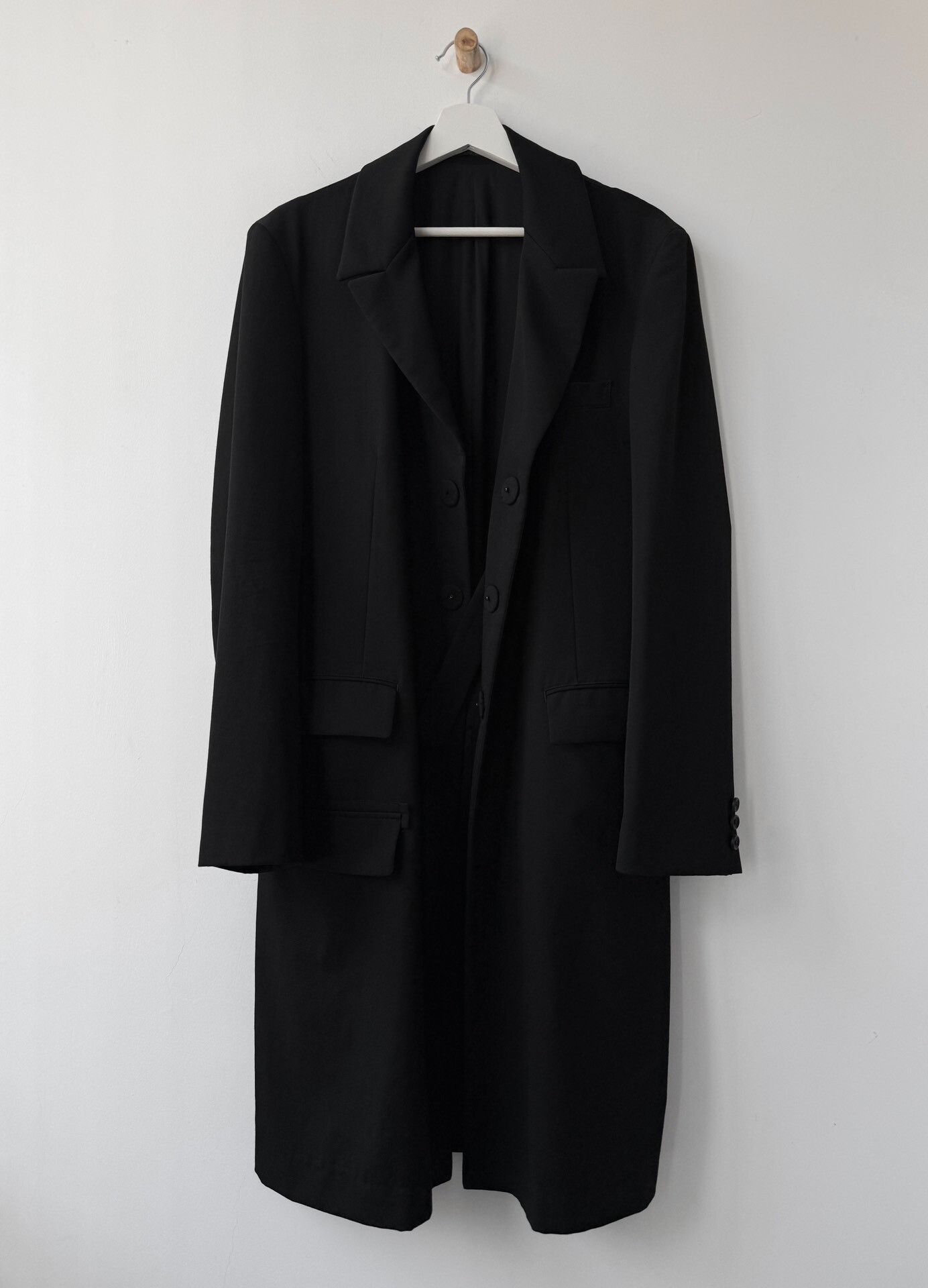Yohji Yamamoto Yohji Yamamoto 20AW Regulation DR.JKT Coat Size US M / EU 48-50 / 2 - 5 Thumbnail