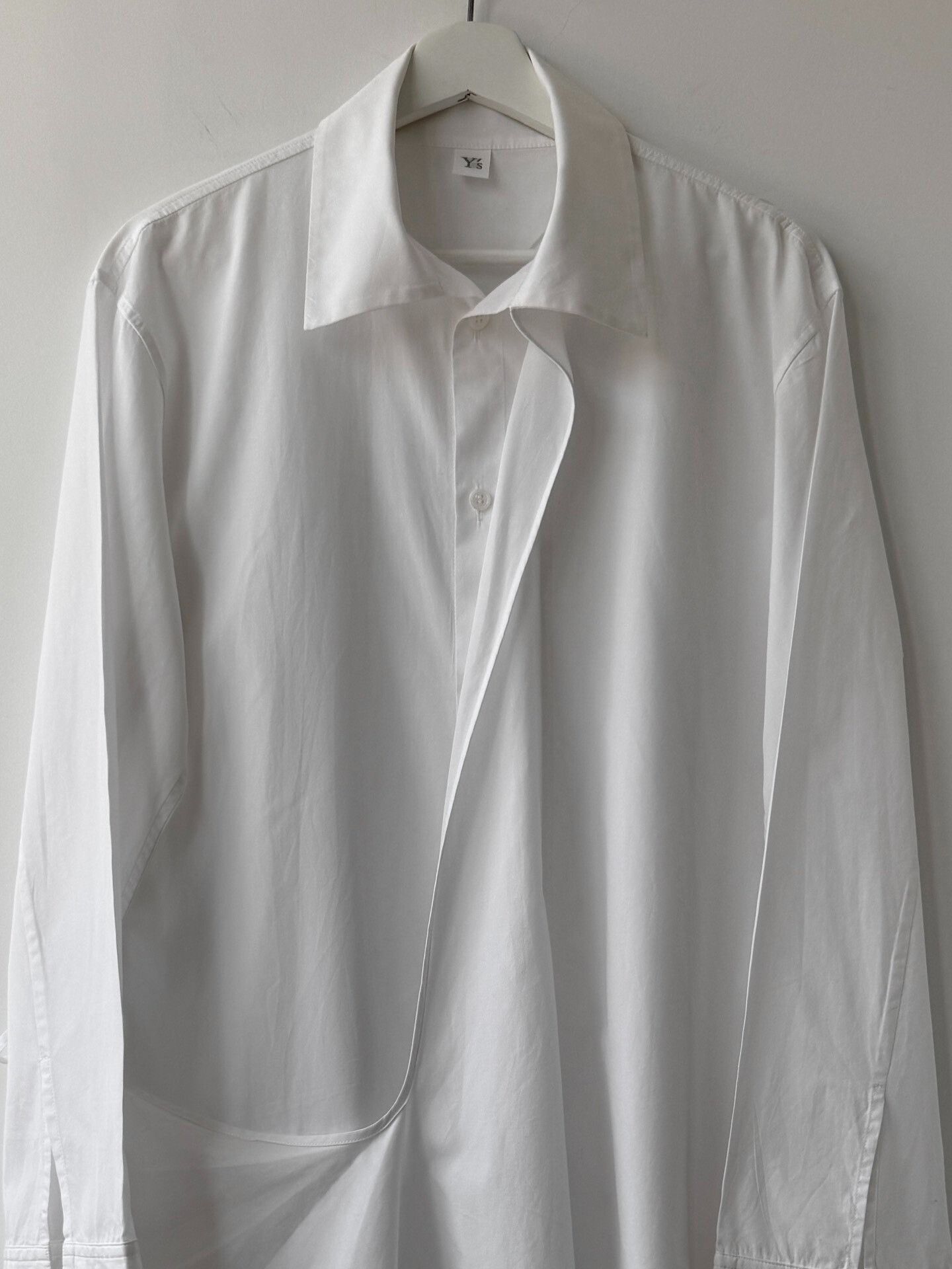 Yohji Yamamoto Yohji Yamamoto Y's 18AW Asymmetric Shirt Size US M / EU 48-50 / 2 - 3 Thumbnail