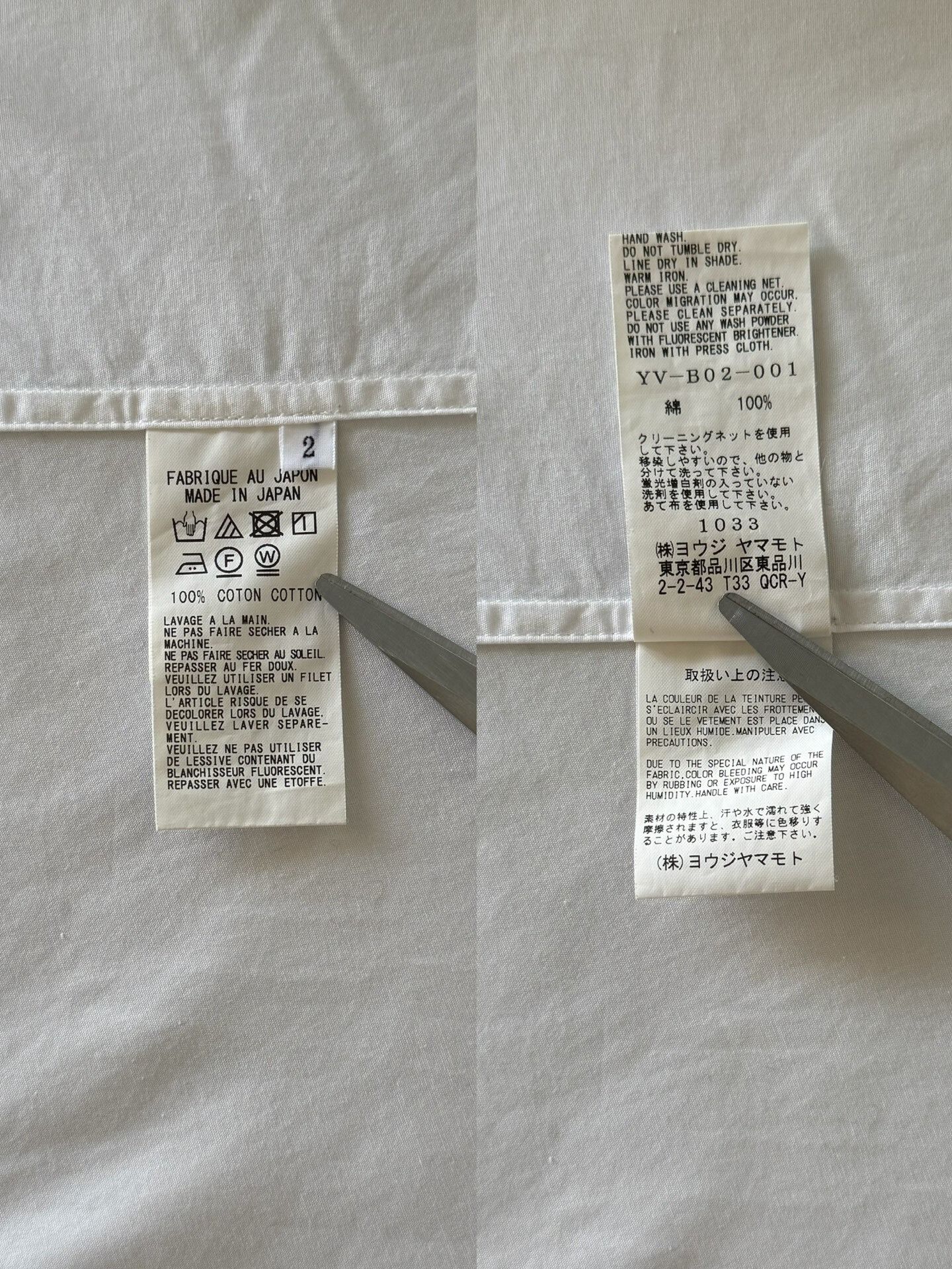 Yohji Yamamoto Yohji Yamamoto Y's 18AW Asymmetric Shirt Size US M / EU 48-50 / 2 - 4 Thumbnail