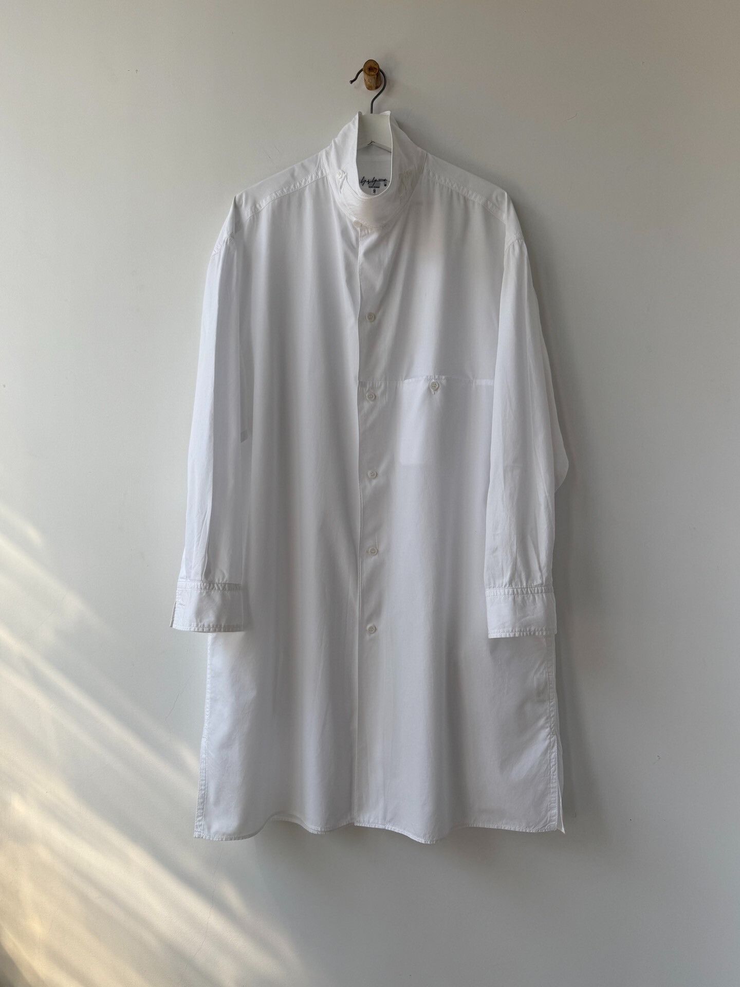 Yohji Yamamoto Yohji Yamamoto 18AW Cotton Shirt Coat Size US M / EU 48-50 / 2 - 2 Thumbnail