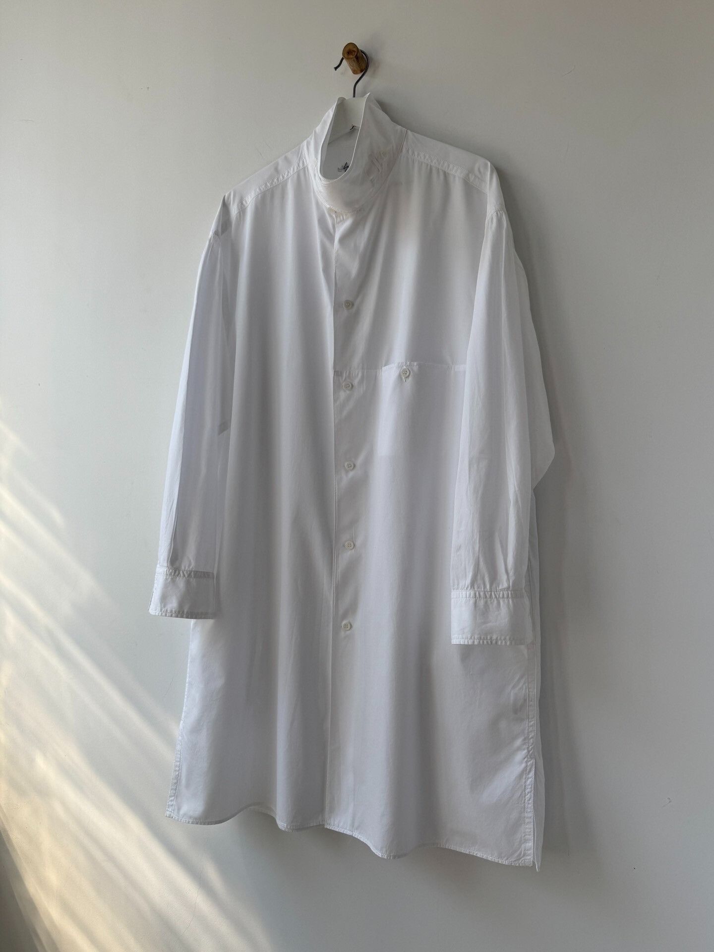 Yohji Yamamoto Yohji Yamamoto 18AW Cotton Shirt Coat Size US M / EU 48-50 / 2 - 3 Thumbnail