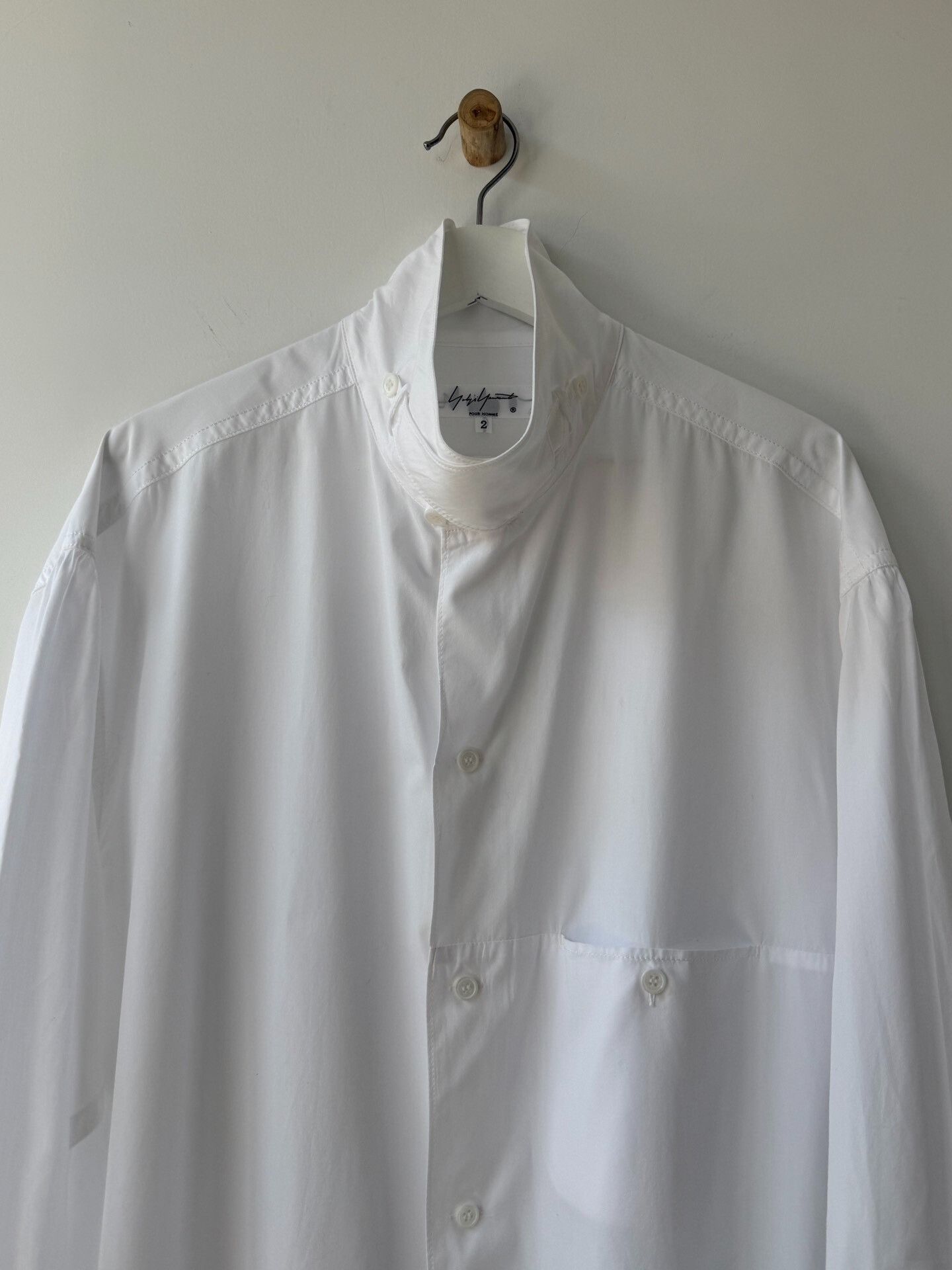 Yohji Yamamoto Yohji Yamamoto 18AW Cotton Shirt Coat Size US M / EU 48-50 / 2 - 5 Thumbnail