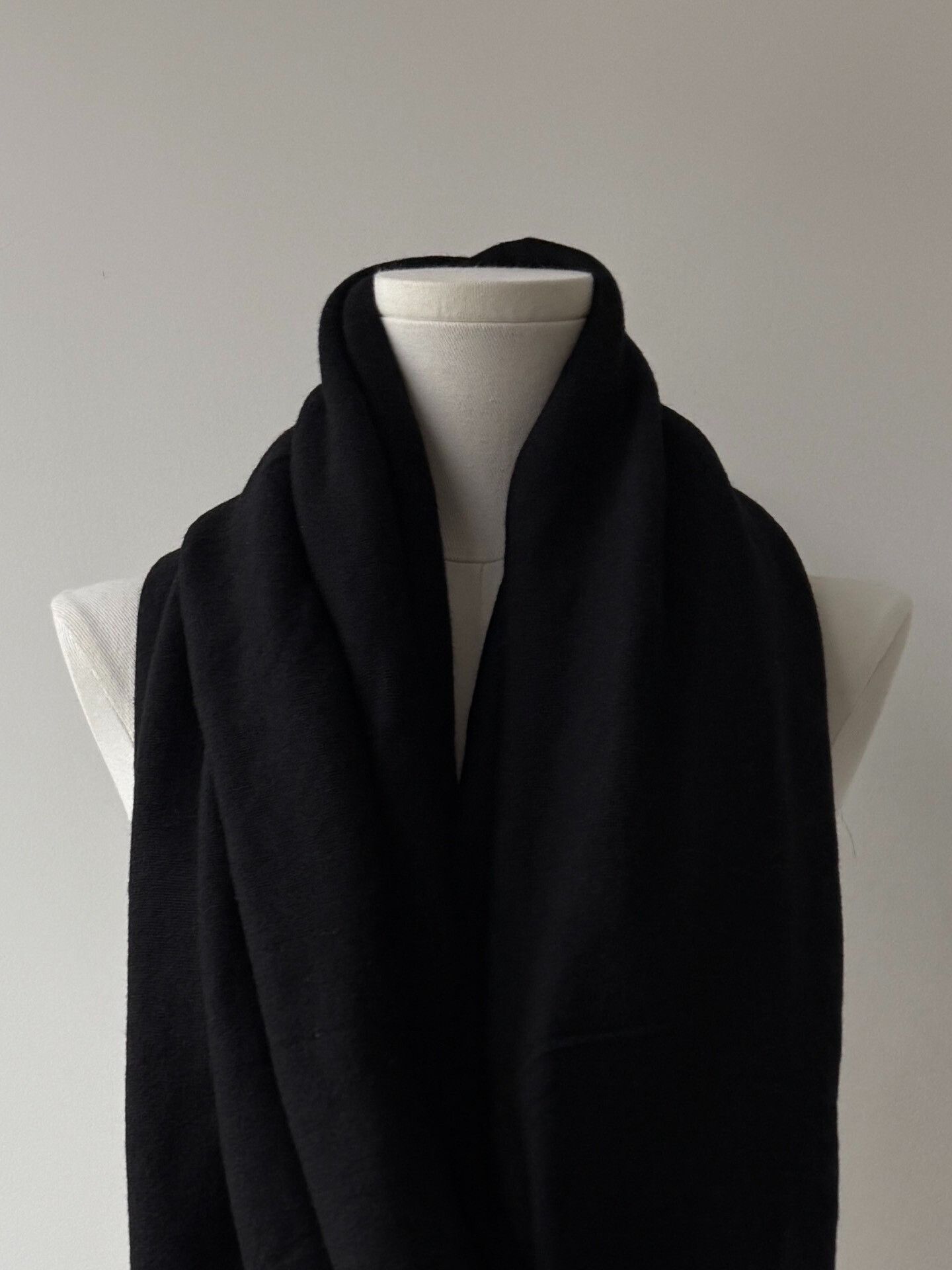 Yohji Yamamoto Yohji Yamamoto Pour Homme 15AW Wool Scarf Size ONE SIZE - 2 Thumbnail