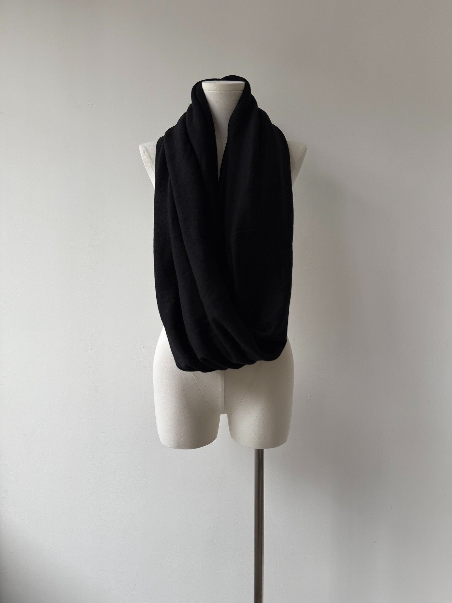 Yohji Yamamoto Yohji Yamamoto Pour Homme 15AW Wool Scarf Size ONE SIZE - 3 Thumbnail