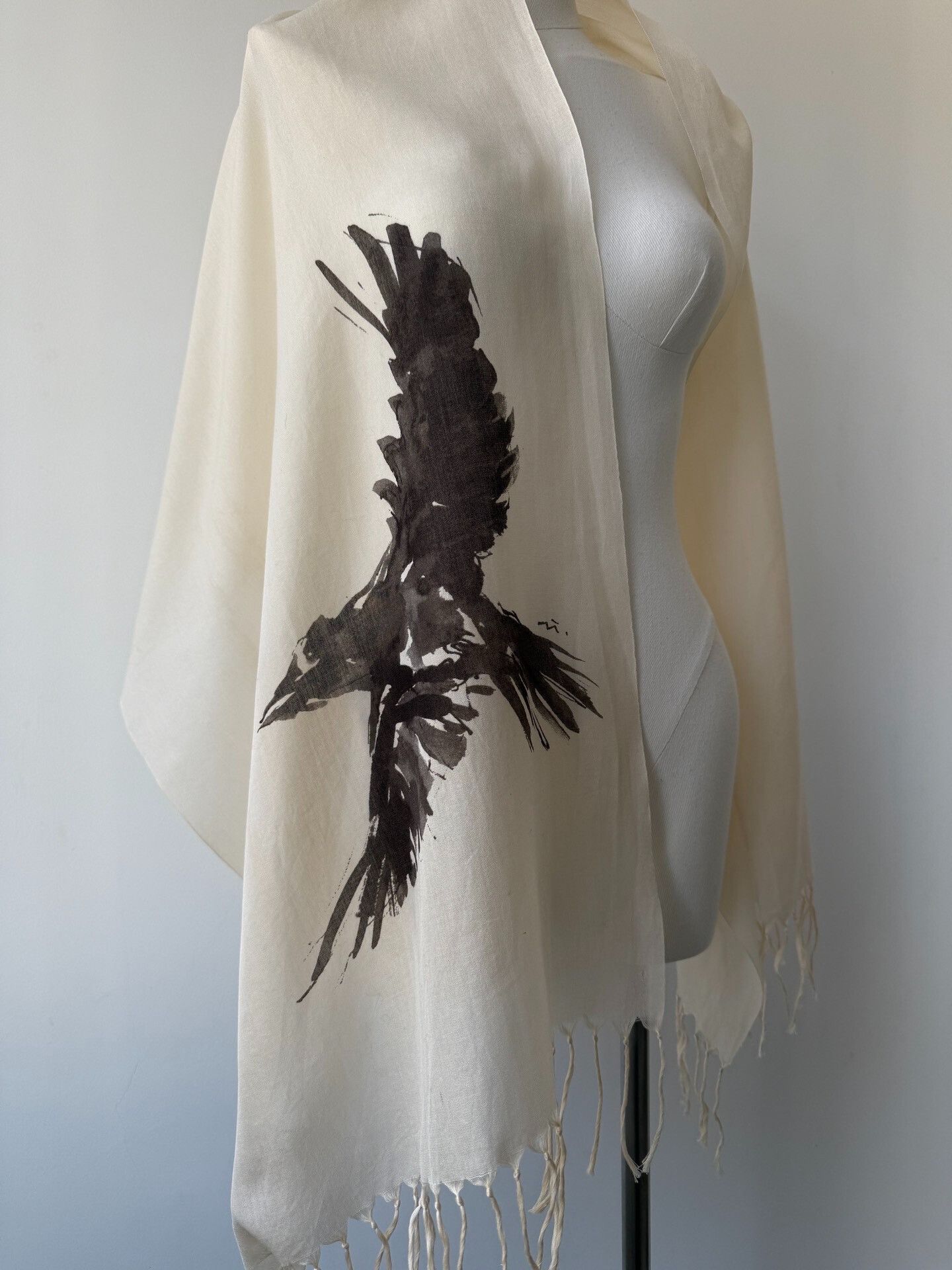 Yohji Yamamoto Yohji Yamamoto Y's 06SS Cotton Scarf Size ONE SIZE - 3 Thumbnail