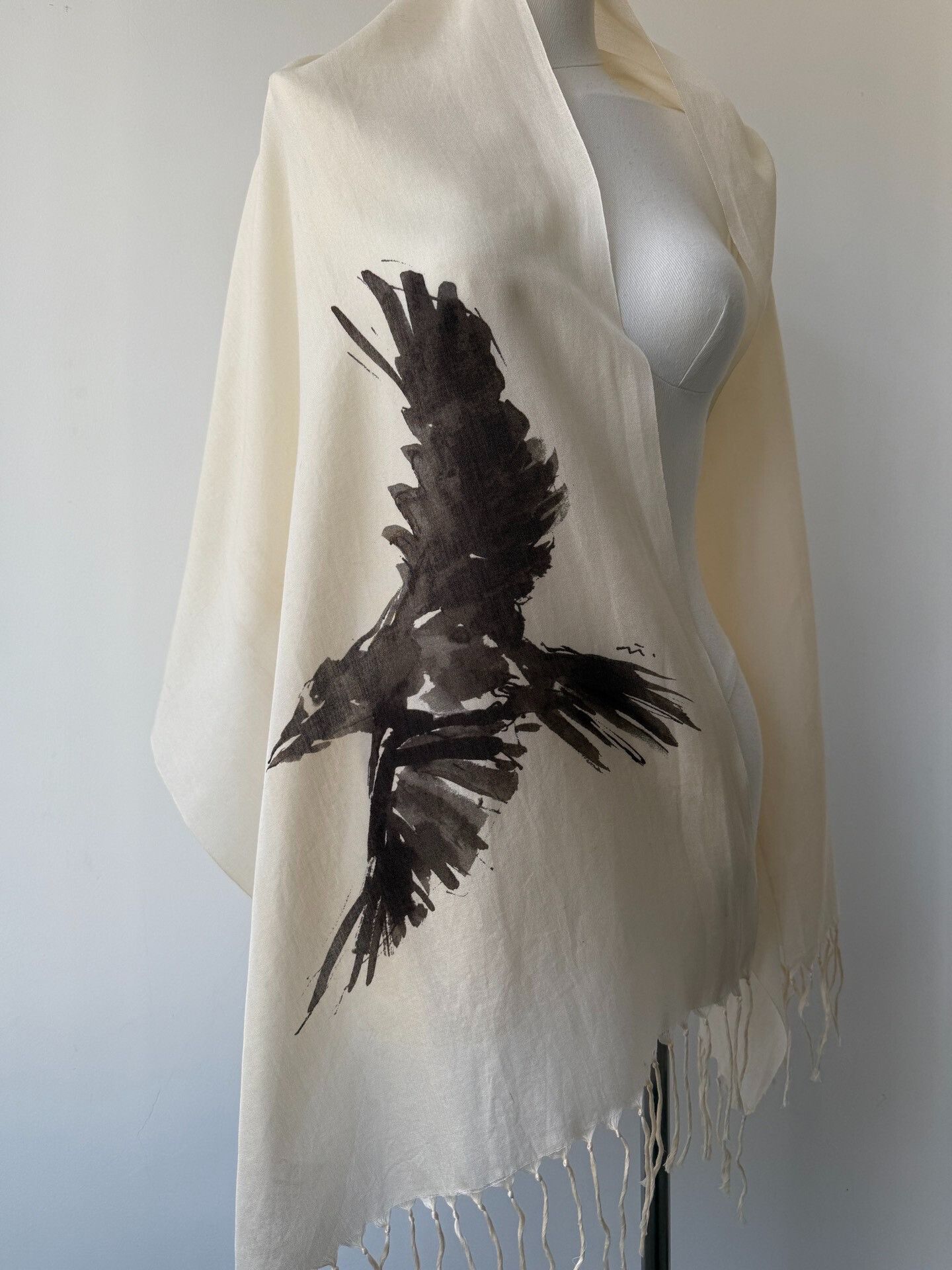 Yohji Yamamoto Yohji Yamamoto Y's 06SS Cotton Scarf Size ONE SIZE - 4 Thumbnail