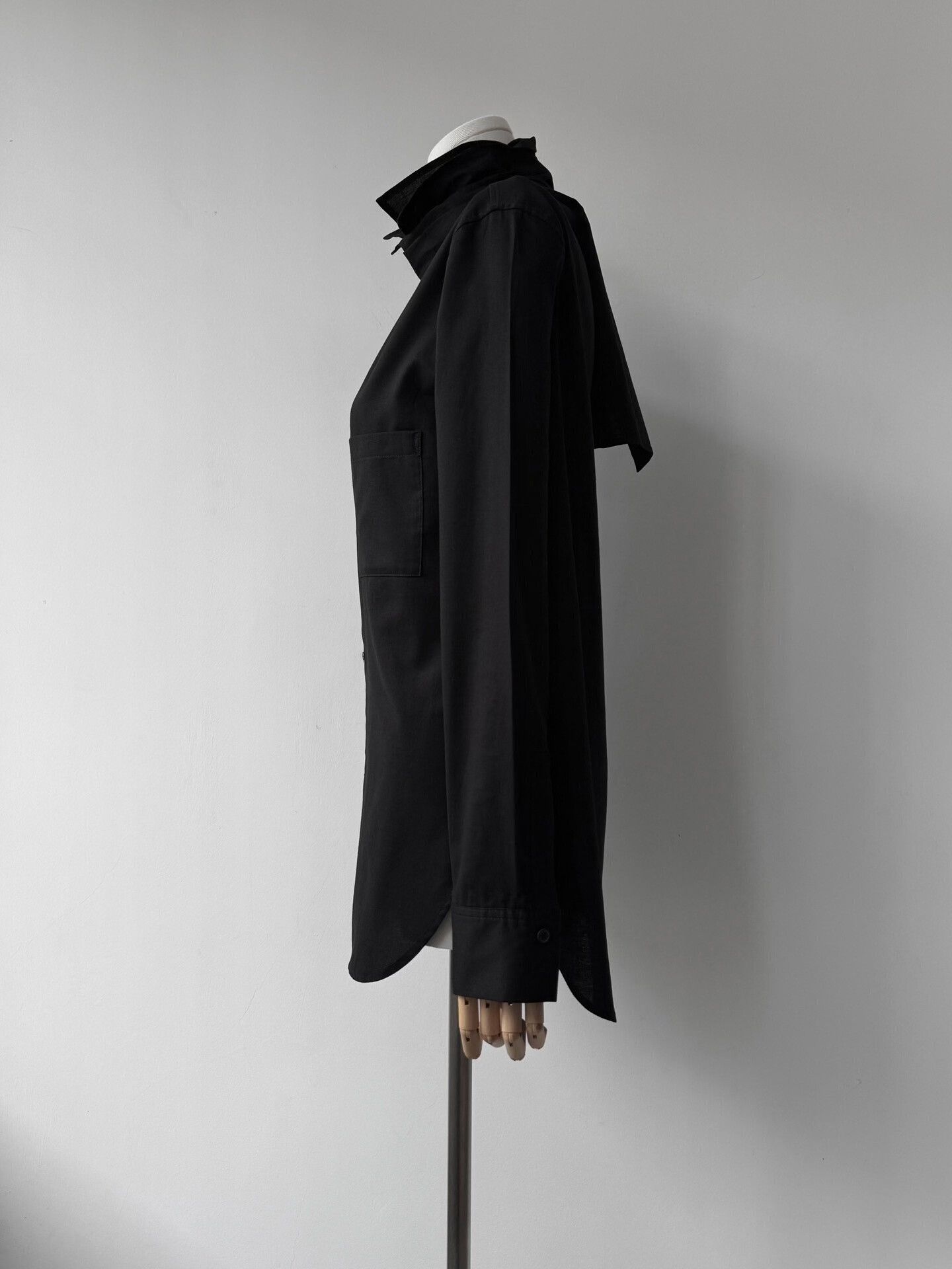Yohji Yamamoto Yohji Yamamoto Y's 22AW Floating Collar Shirt Size M / US 6-8 / IT 42-44 - 5 Thumbnail