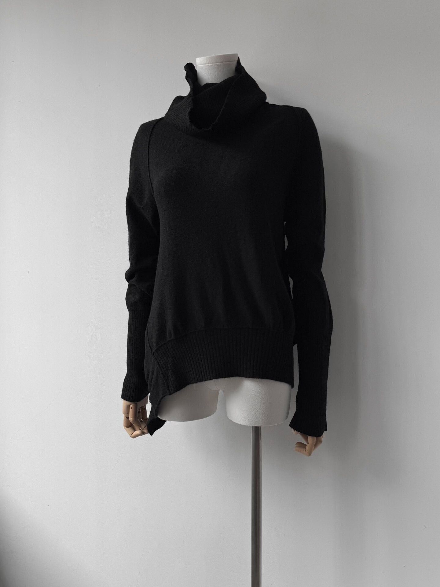Yohji Yamamoto Yohji Yamamoto Y's 15AW Wool Collar Top Size M / US 6-8 / IT 42-44 - 2 Thumbnail