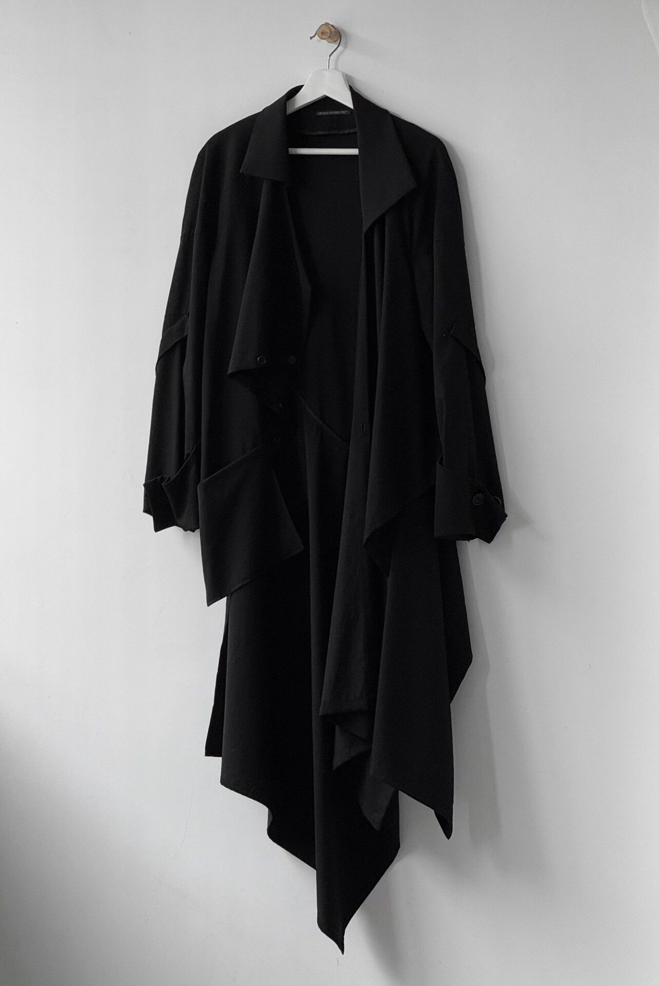 Yohji Yamamoto Yohji Yamamoto Femme 18AW Runway Coat Size S / US 4 / IT 40 - 4 Thumbnail