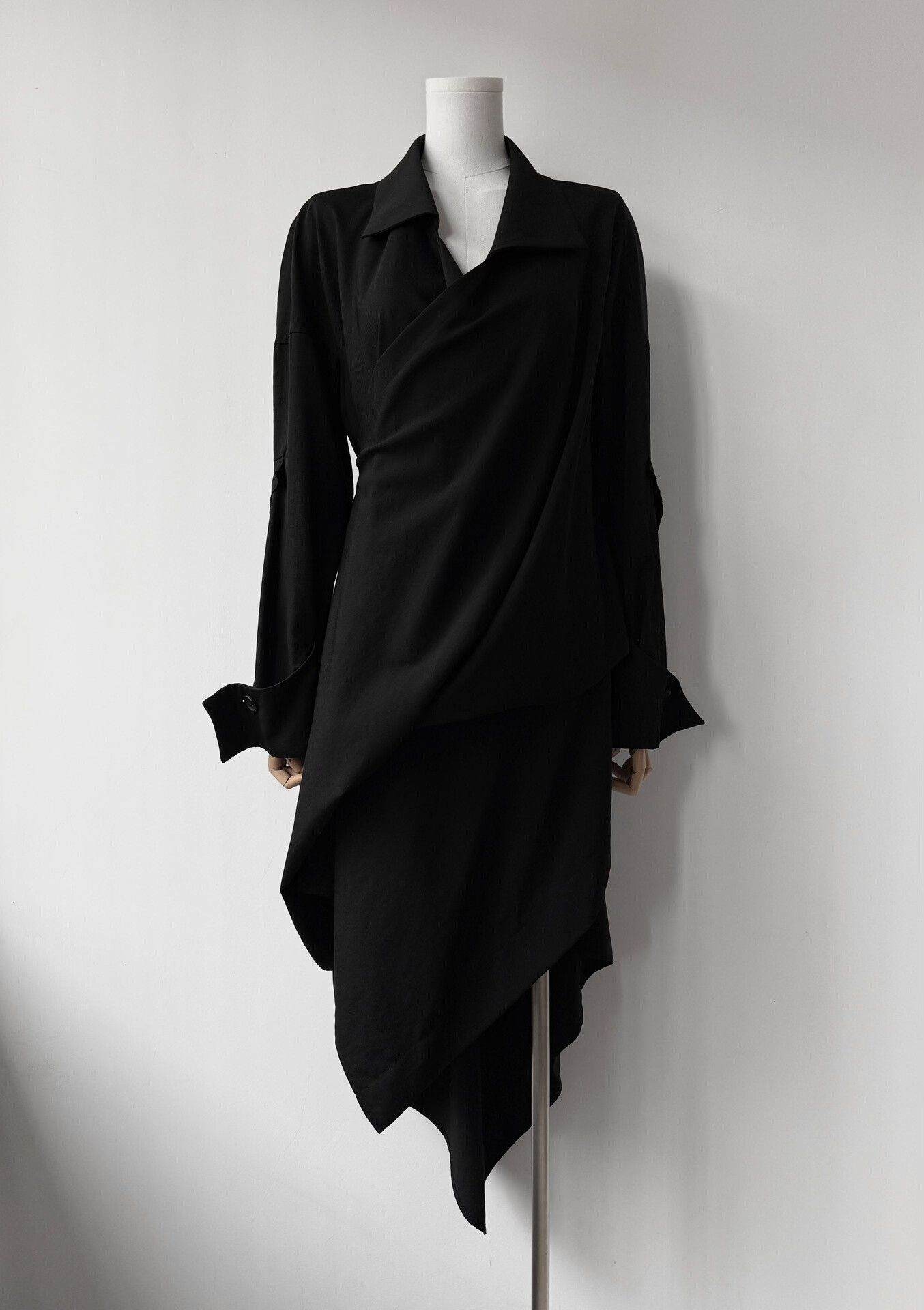 Yohji Yamamoto Yohji Yamamoto Femme 18AW Runway Coat Size S / US 4 / IT 40 - 2 Thumbnail