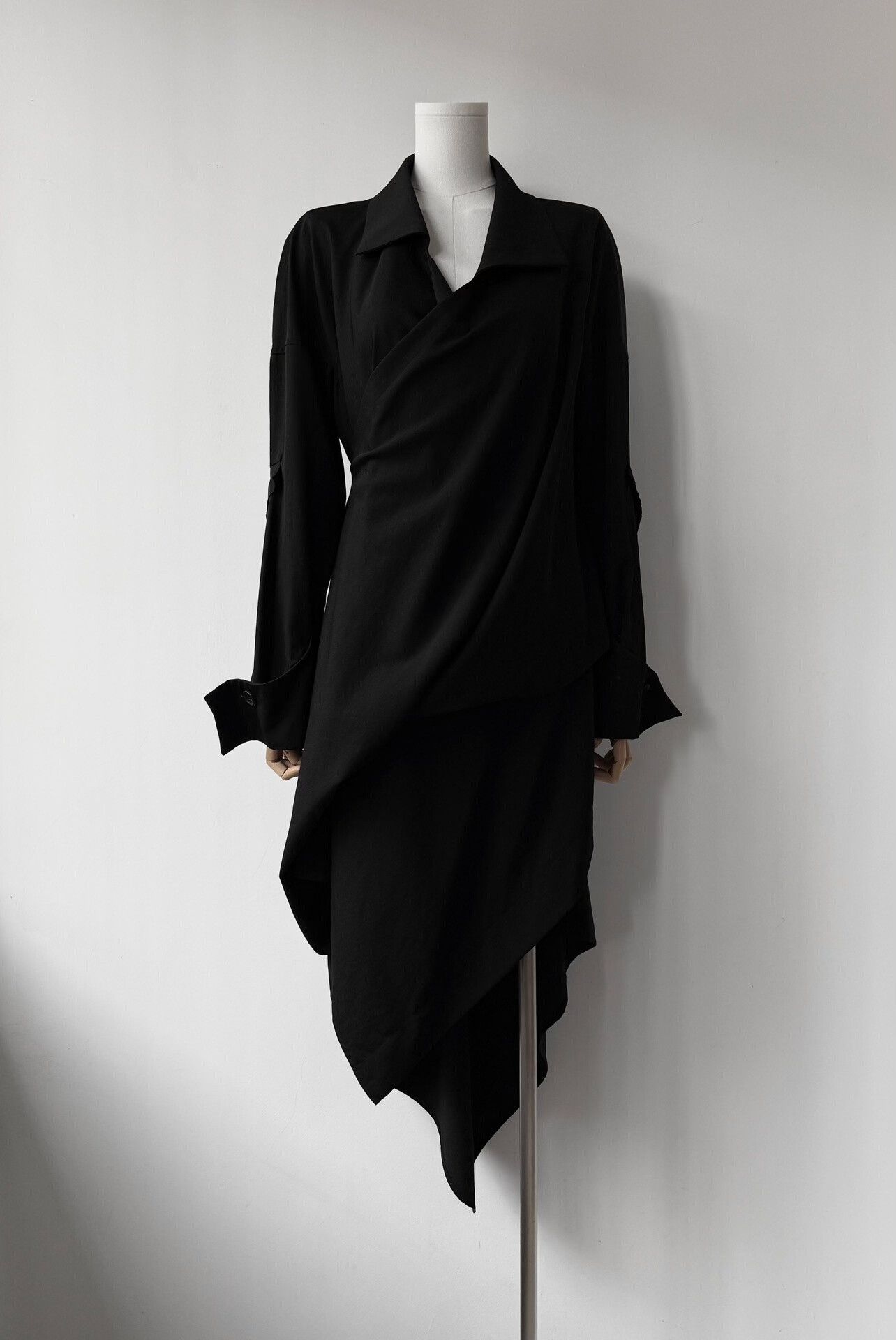 Yohji Yamamoto Yohji Yamamoto Femme 18AW Runway Coat Size S / US 4 / IT 40 - 7 Thumbnail