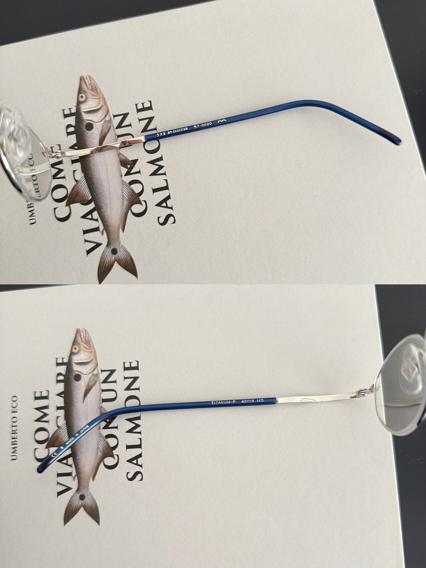 Jean Paul Gaultier Jean Paul Gaultier Runway Plain Glasses Size ONE SIZE - 9 Thumbnail