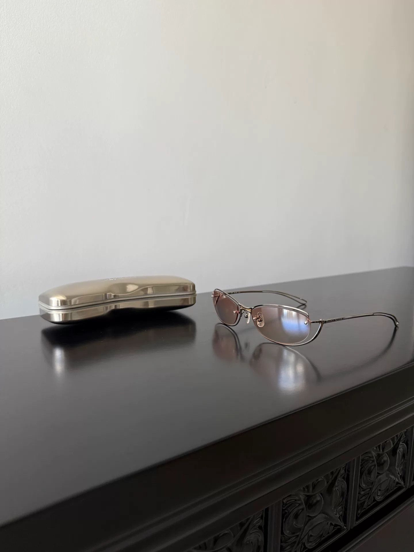 Jean Paul Gaultier Jean Paul Gaultier Sci-Fi Minimal Sunglasses Size ONE SIZE - 7 Thumbnail