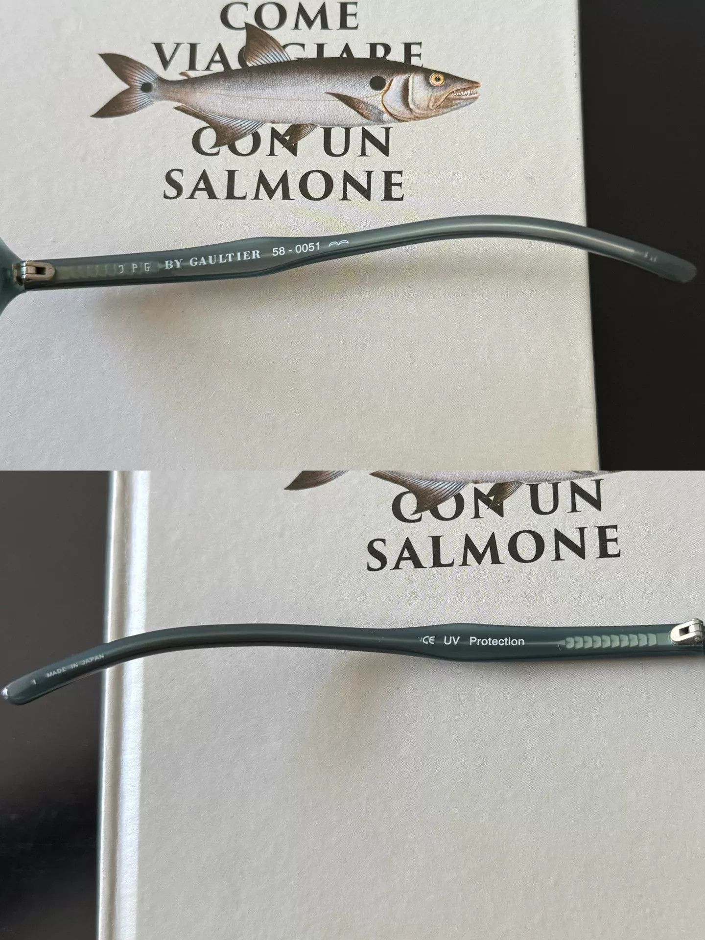 Jean Paul Gaultier Jean Paul Gaultier JPG Runway Blue Light Glasses Size ONE SIZE - 7 Thumbnail