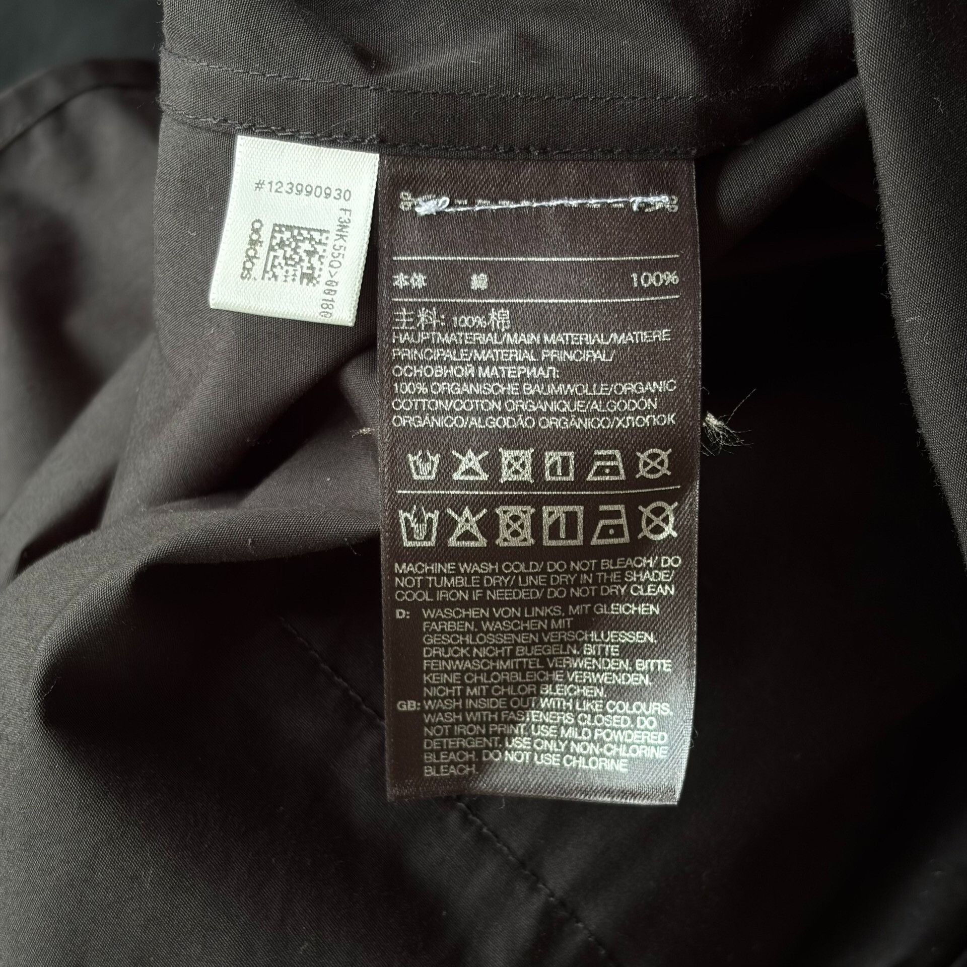 Yohji Yamamoto Yohji Yamamoto 23SS Zip Shirt Size US S / EU 44-46 / 1 - 8 Thumbnail